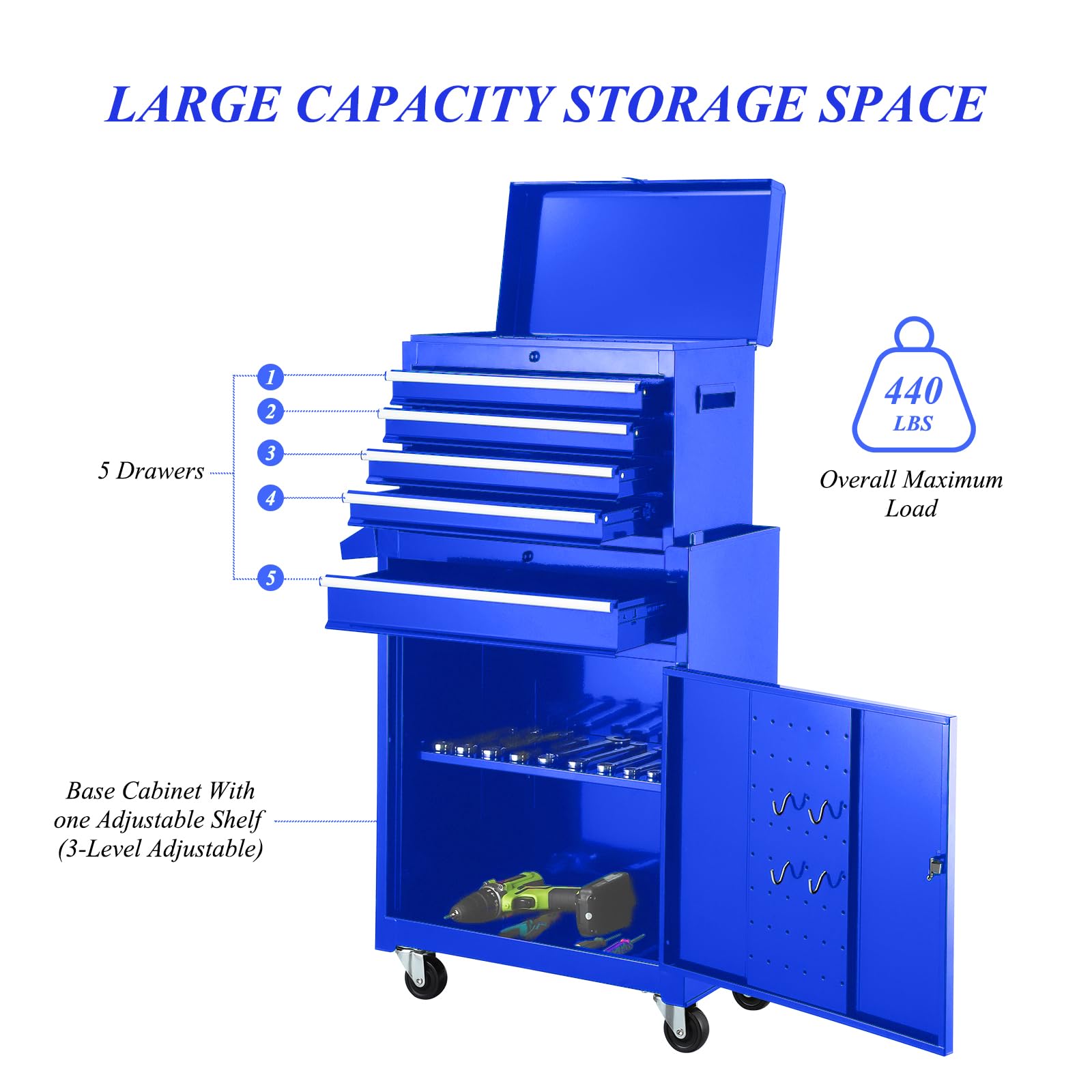 Garvee 48XADS3456 Tool-Chest-Combos - View #4