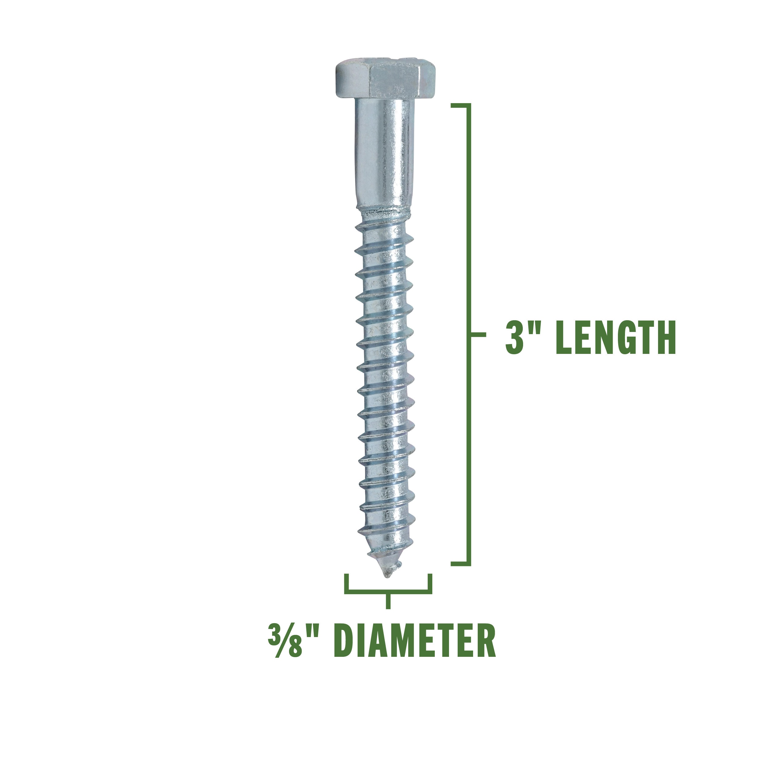 Hillman 230090 Lag-Screws - View #2