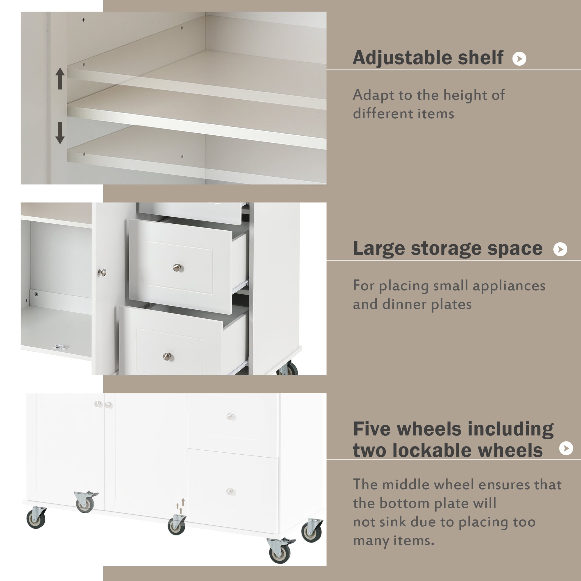 LOVMOR SF-M-WF287035AAW Kitchen-Furniture - View #6