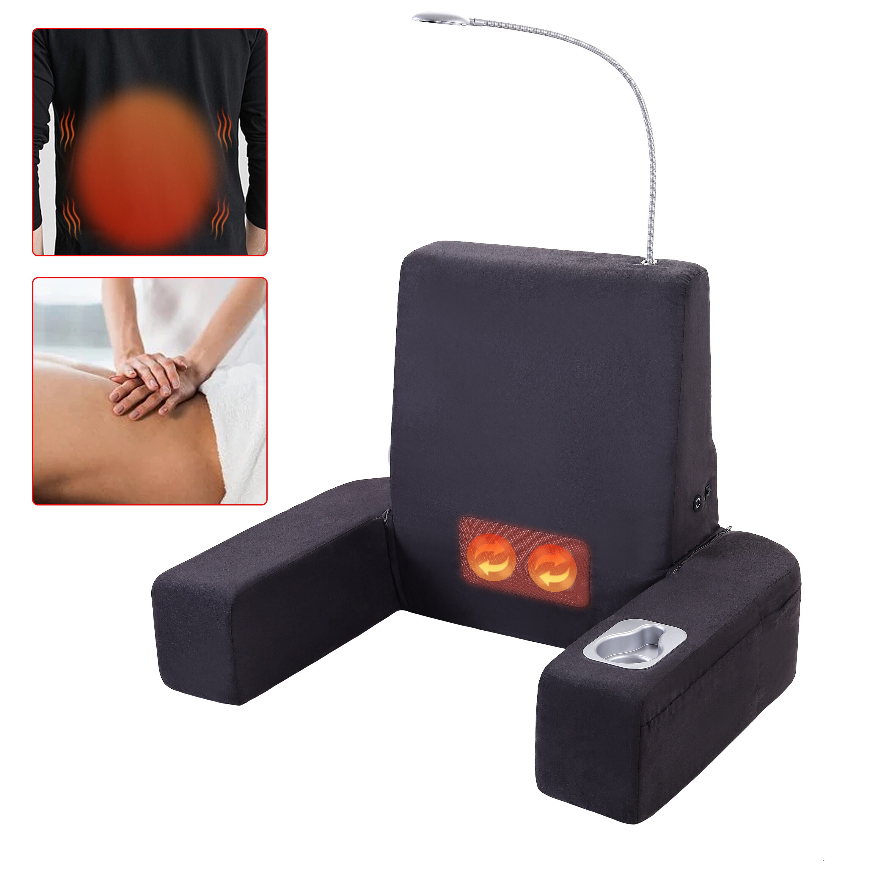 CAREPEUTIC Swedish Kneading Deep Tissue Neck Massager & Car & AC