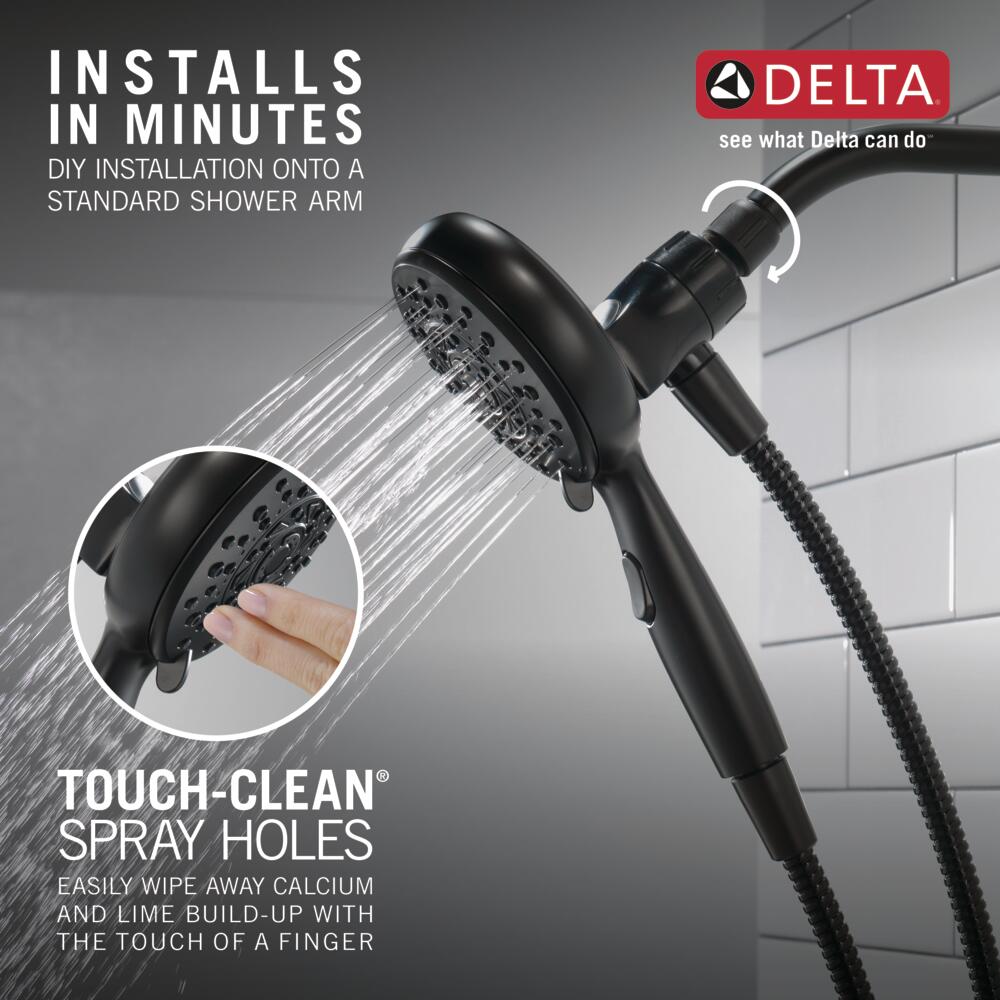Delta 75607BL Fixed-Showerhead - View #4