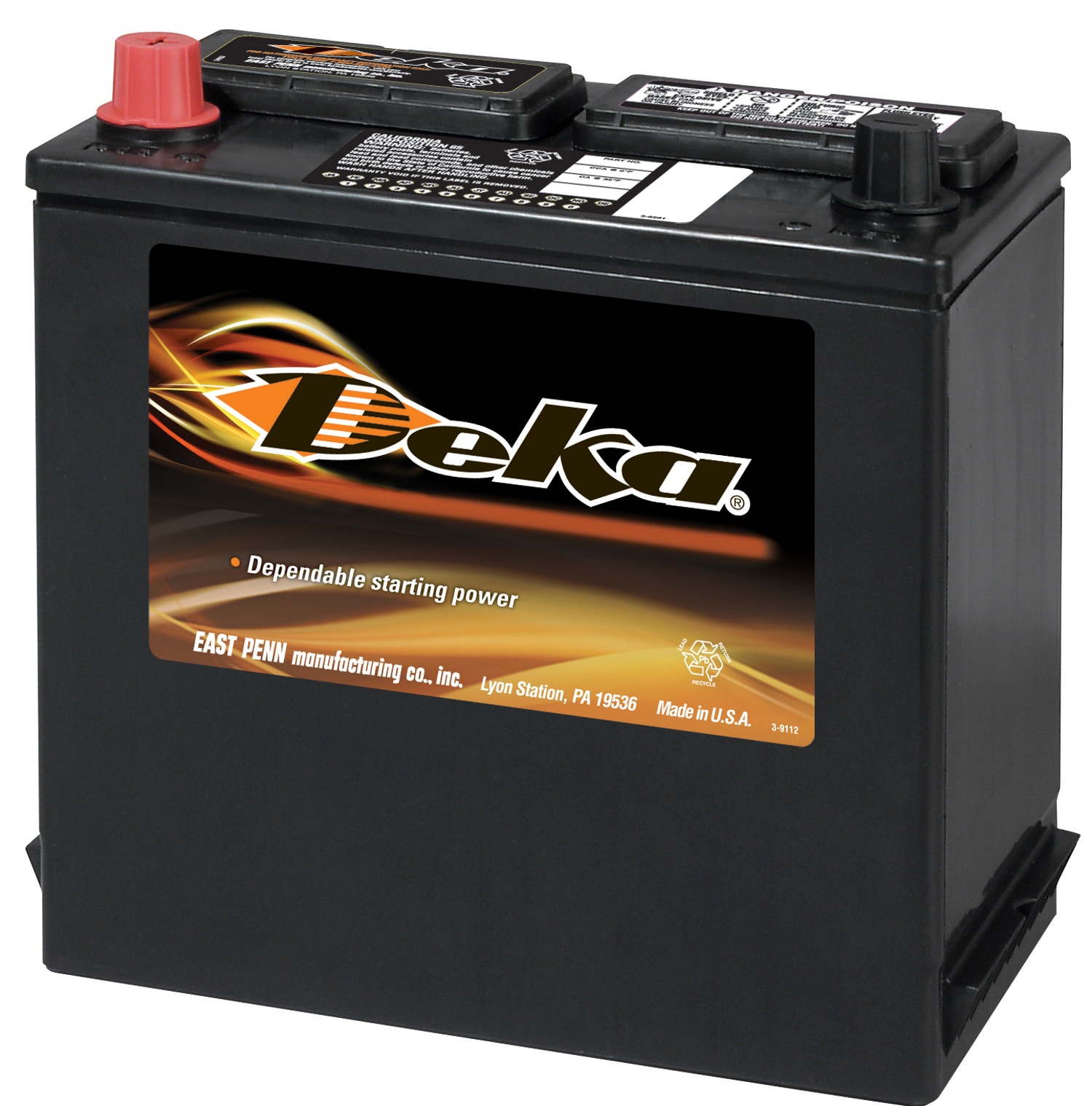 12-Volt 485 Amps Farm Equipment Battery | - Deka 545MF