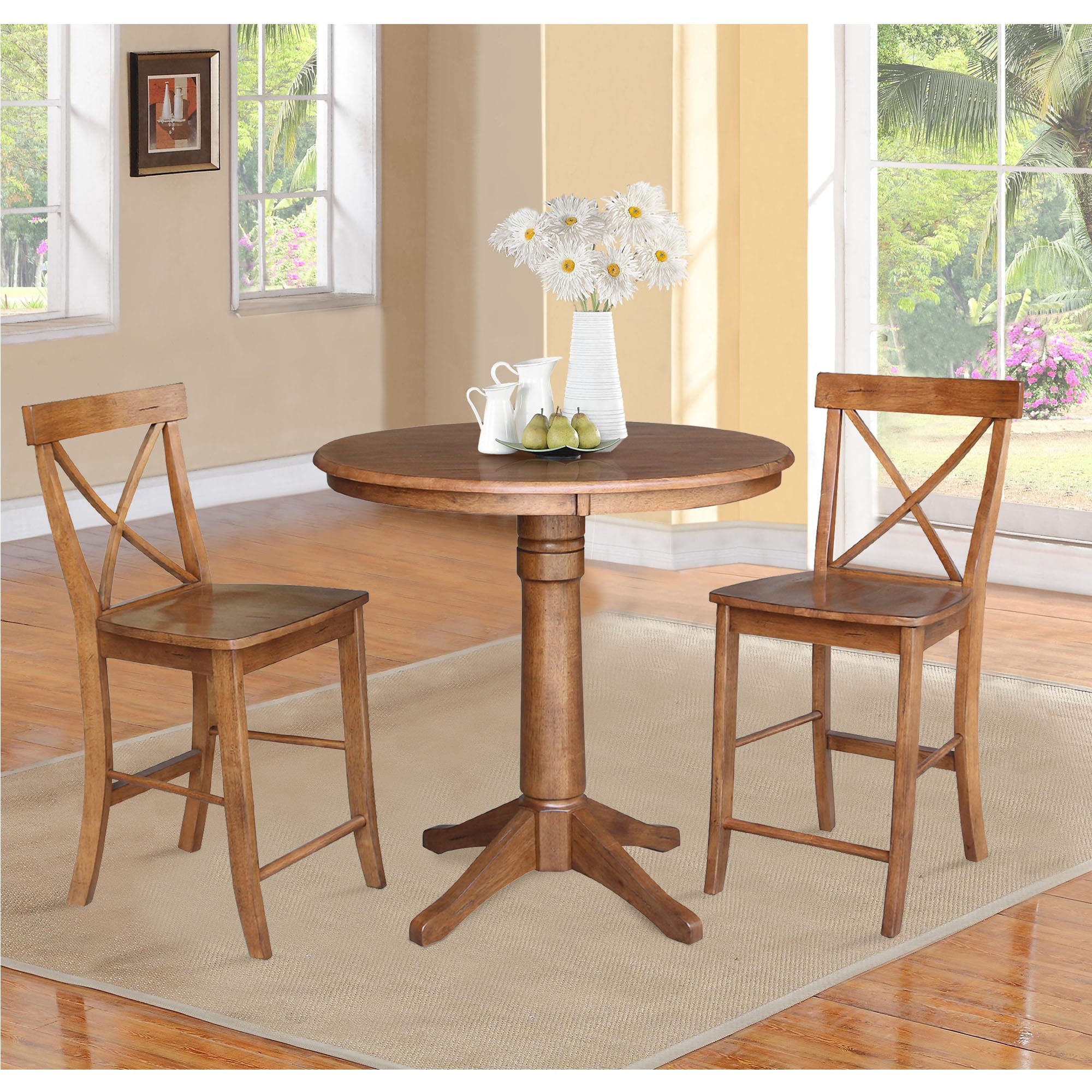 International Concepts K42-36RT-27B-S6132-2 Dining-Sets - View #2
