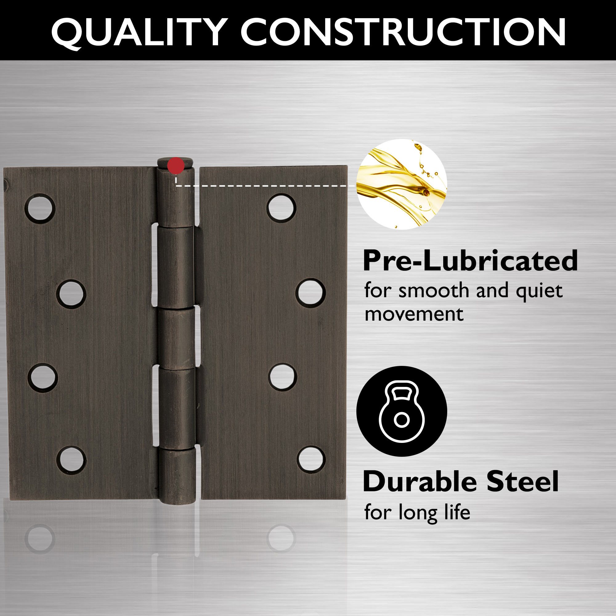 Design House 181677 Entry-Door-Hinges - View #3