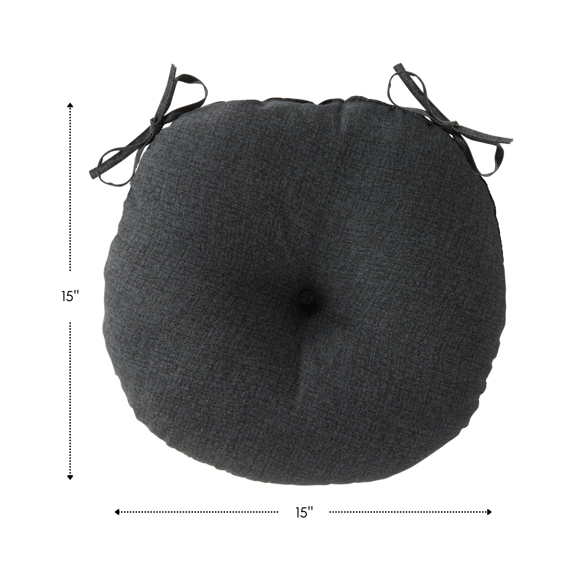 Greendale Home Fashions OC6816S4-CARBON Patio-Furniture-Cushions - View #7