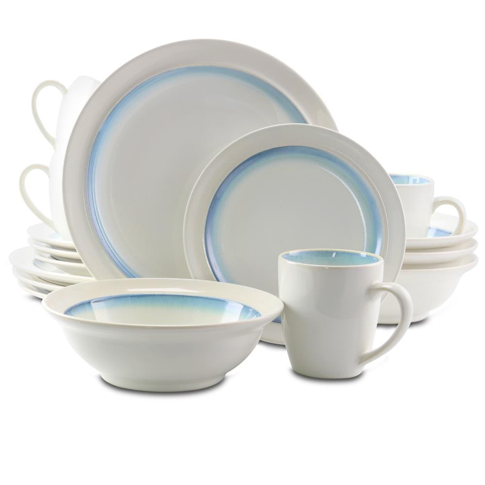 Gibson Elite 84997339M White Stoneware Dinnerware