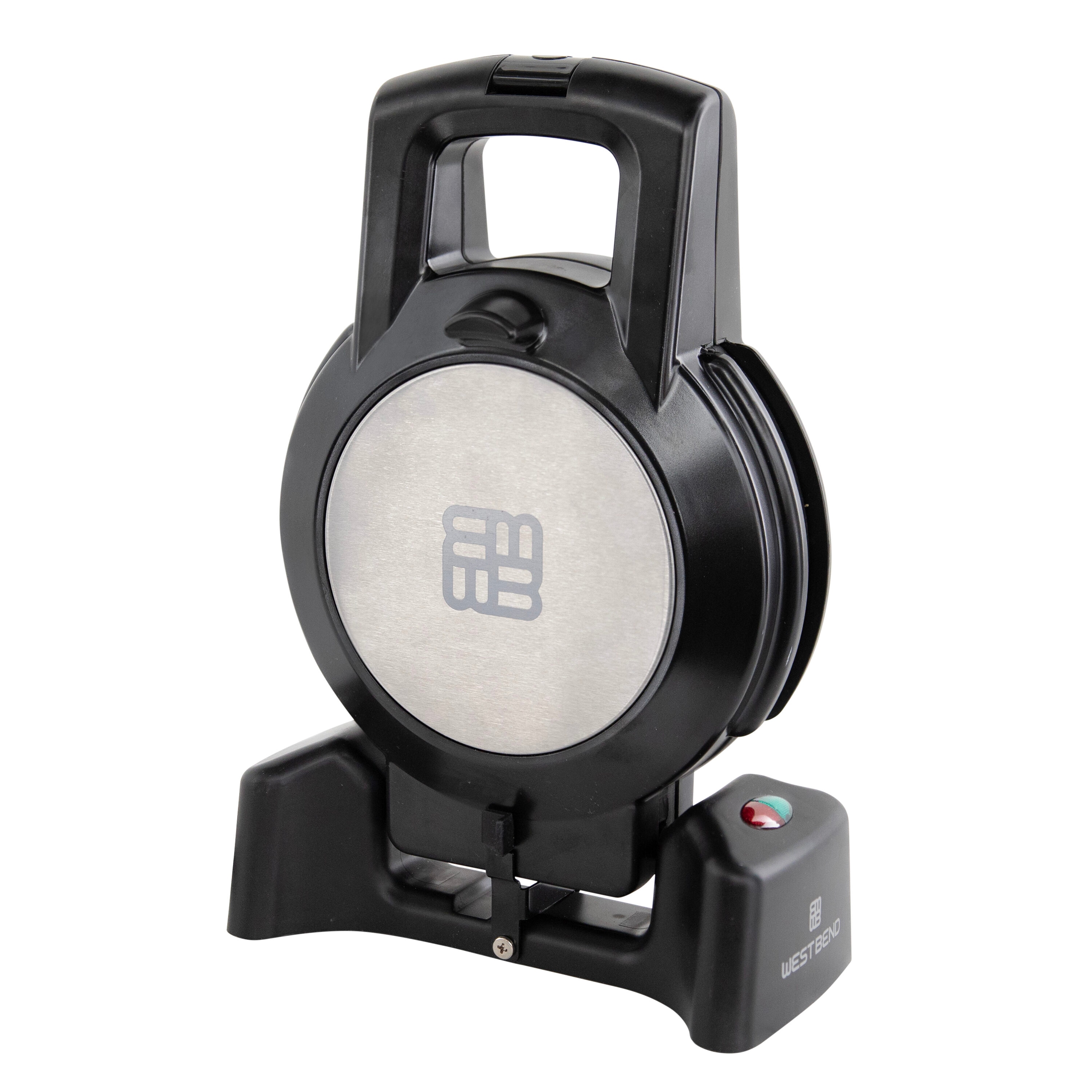 Salton Black Touch Control Belgian Waffle Maker, 520W, Non-Stick, Round  Shape, Standard Size