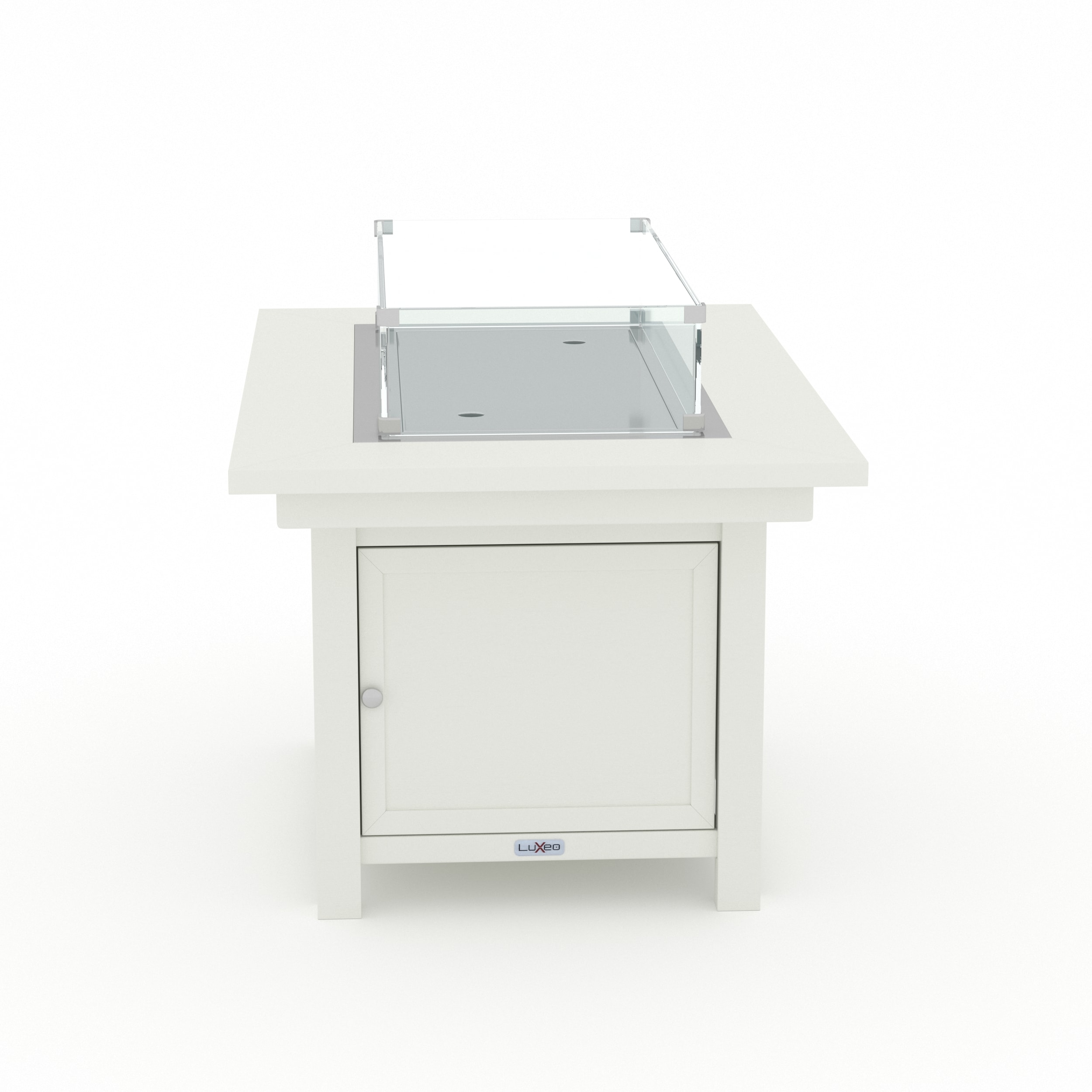 LuXeo 45-WHT-1553WGG5 Patio-Conversation-Sets - View #7