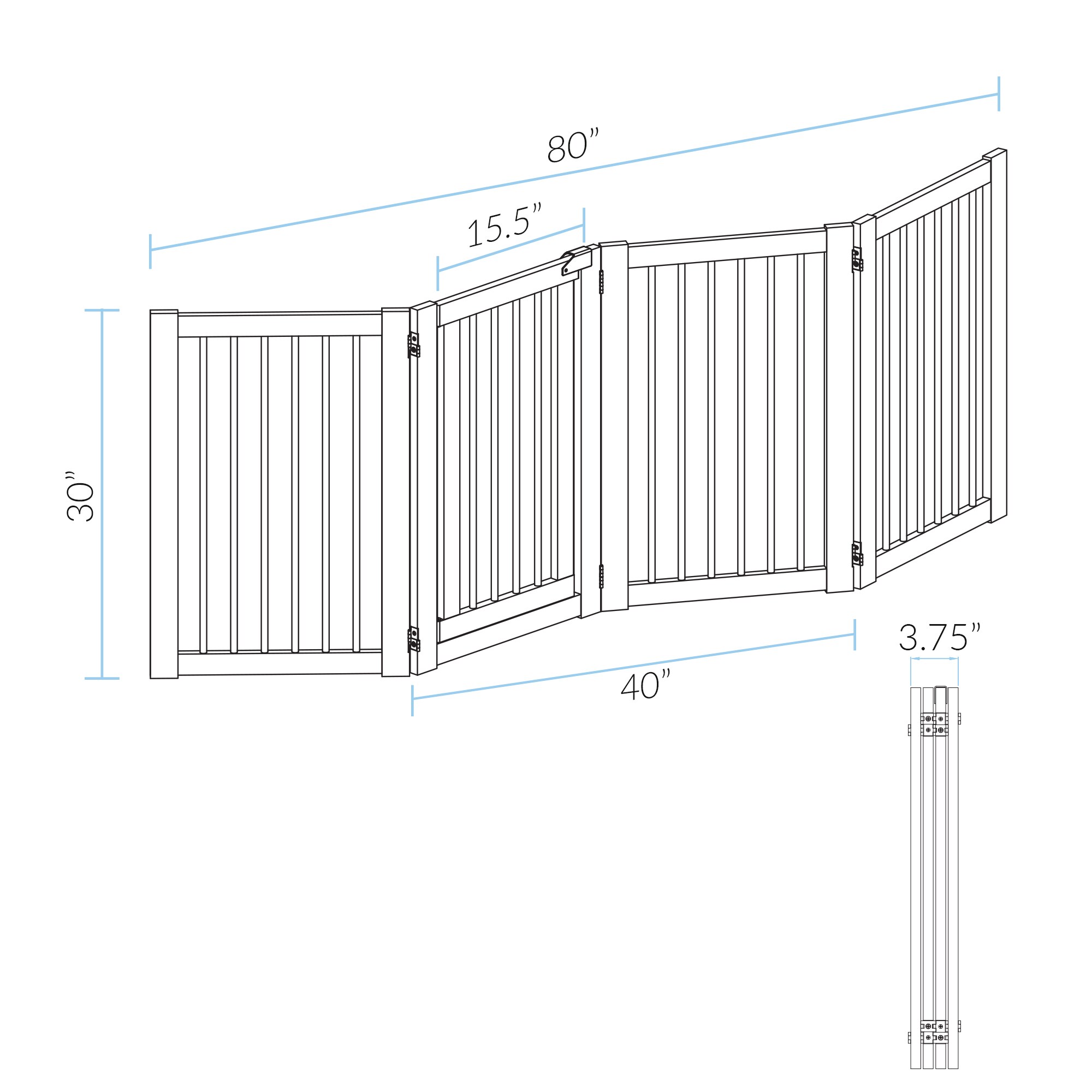 Casual Home 600-54 Pet-Gates - View #5