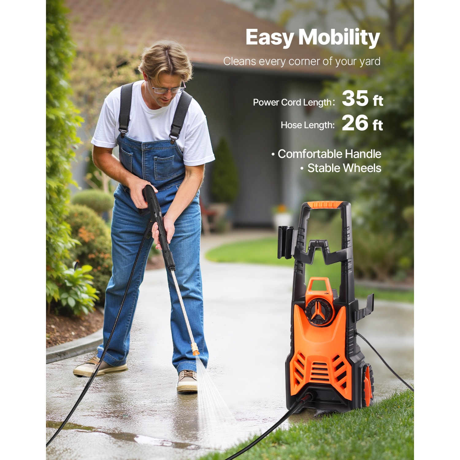 VEVOR SC2000PSIDDG13130V1 Gas-Pressurewashers - View #3