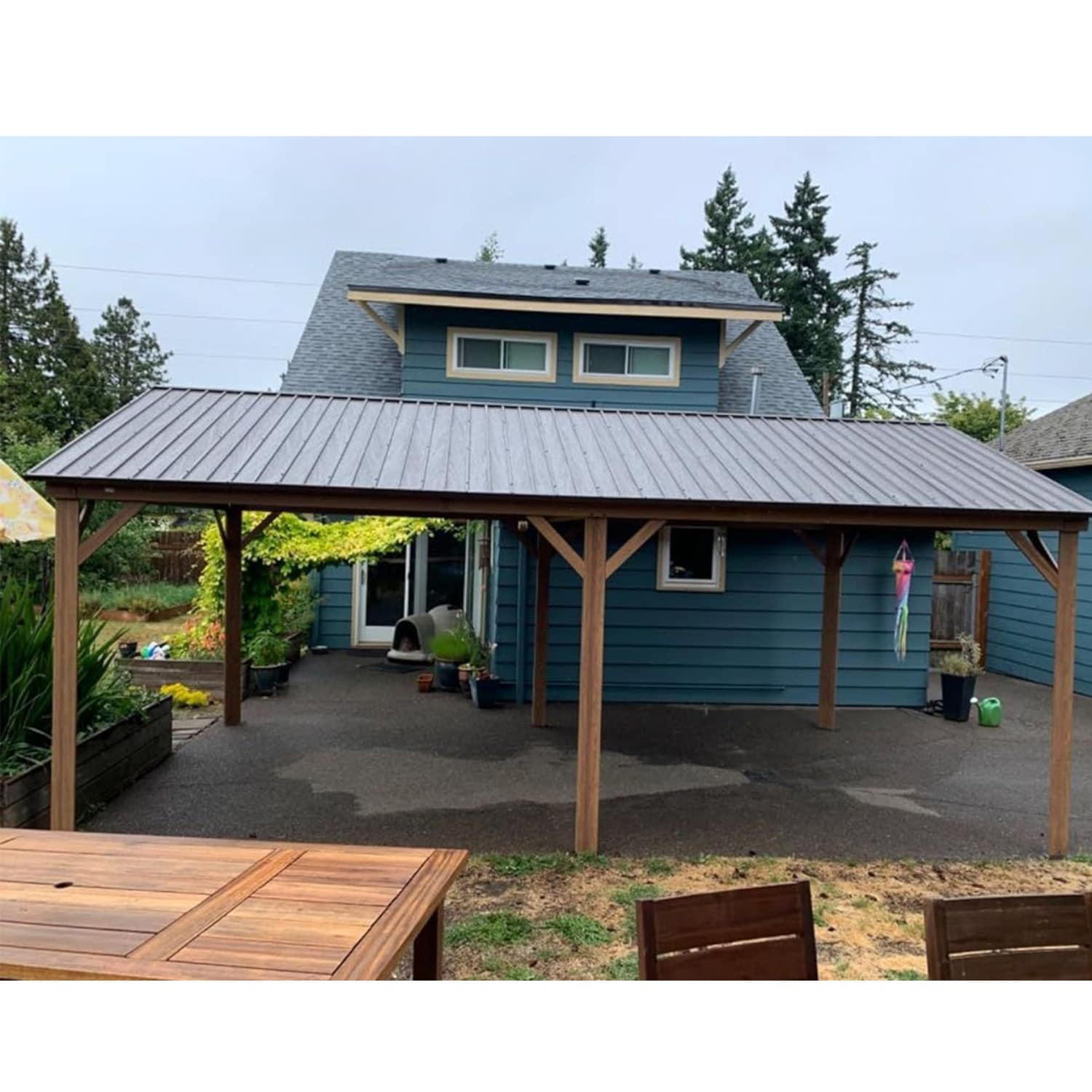 ToolCat PG2-89-PT Wood-Resin-Gazebos - View #9