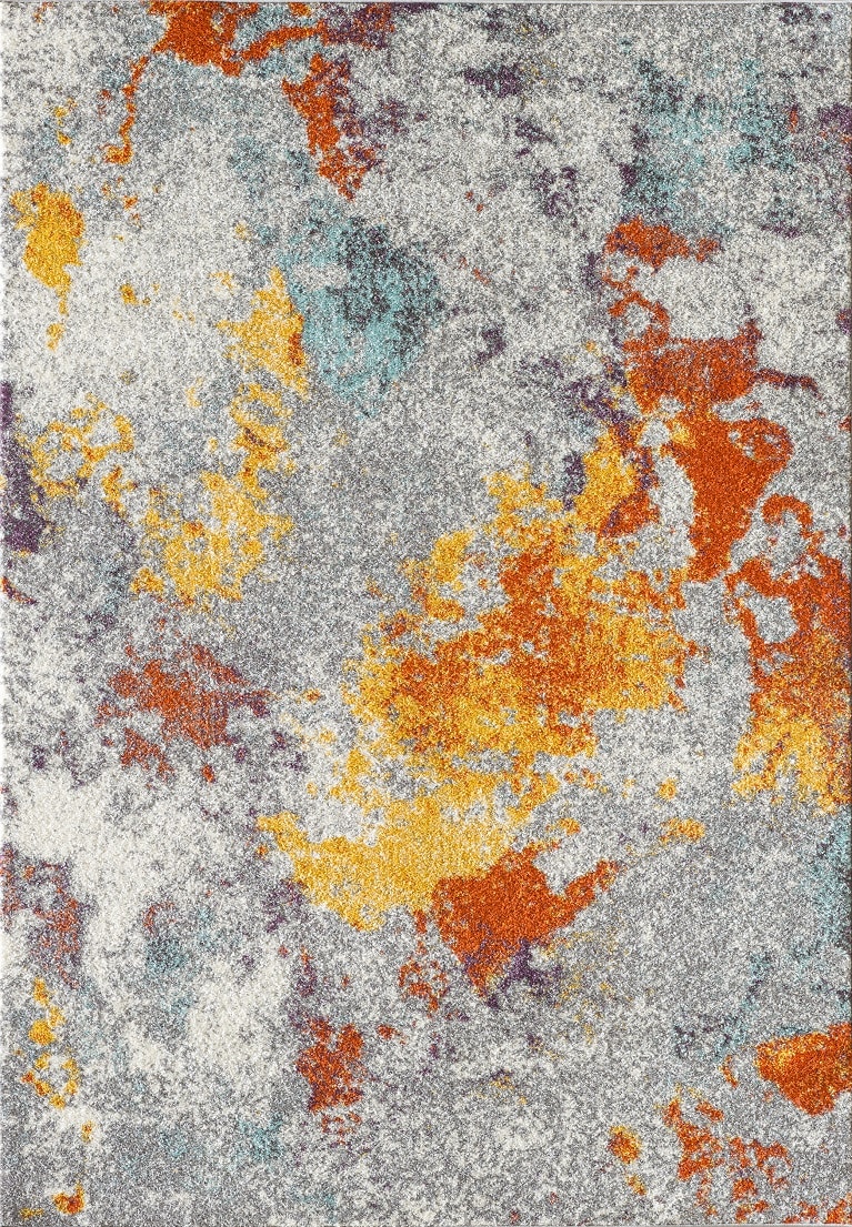 LBaiet HN902G26 Hanalei 2 X 6 Yellow Indoor Abstract Runner Rug