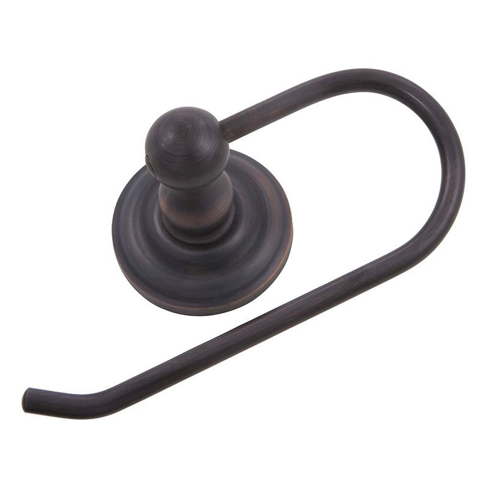 Delaney Hardware 550102 600 Series Tuscany bronze Wall mount Single post Toilet Paper Holder 1 -Rolls with Storage