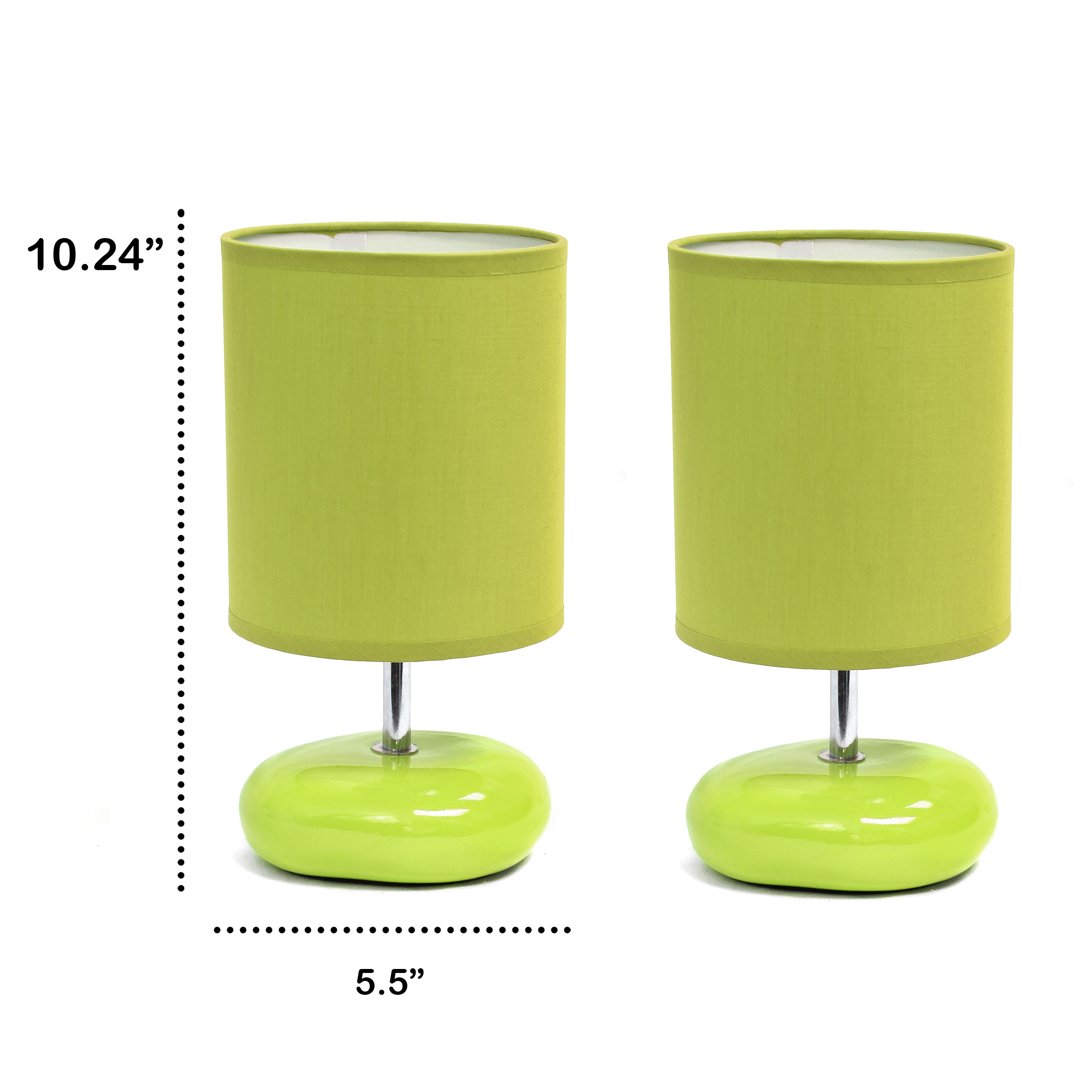 Creekwood Home CWT-2017-GR-2PK Table-Lamps - View #3