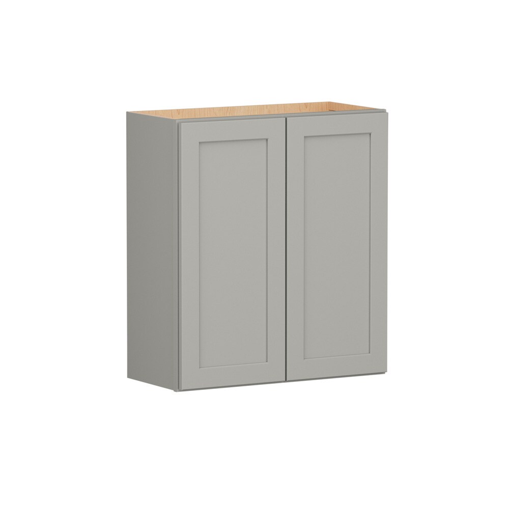 Shenandoah Breckenridge FOL 27-in W x 30-in H x 12-in D Stone Painted Wall Fully Assembled Cabinet Recessed Panel Shaker