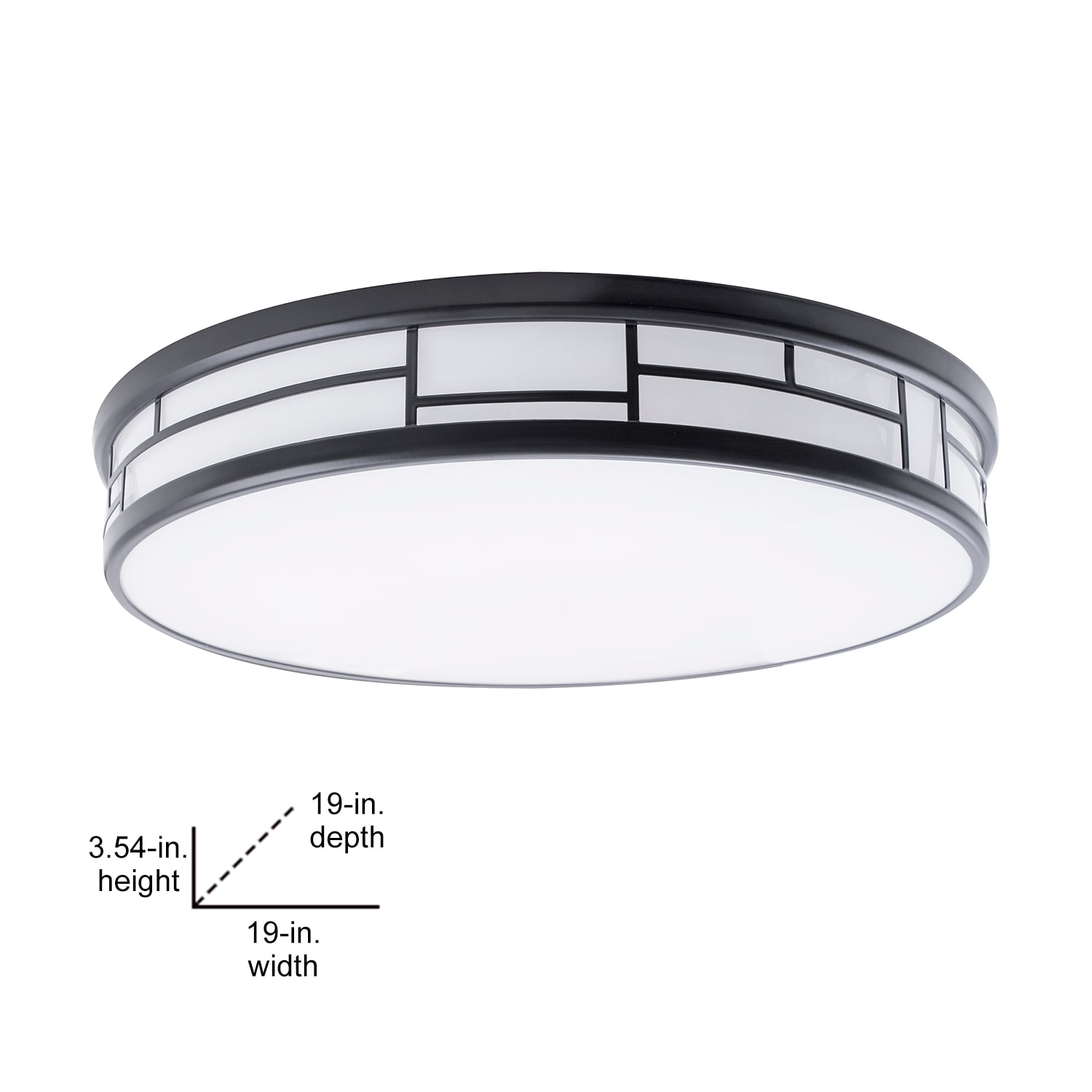 allen + roth MXL1088-LED35K9027B flushmounts - View #3