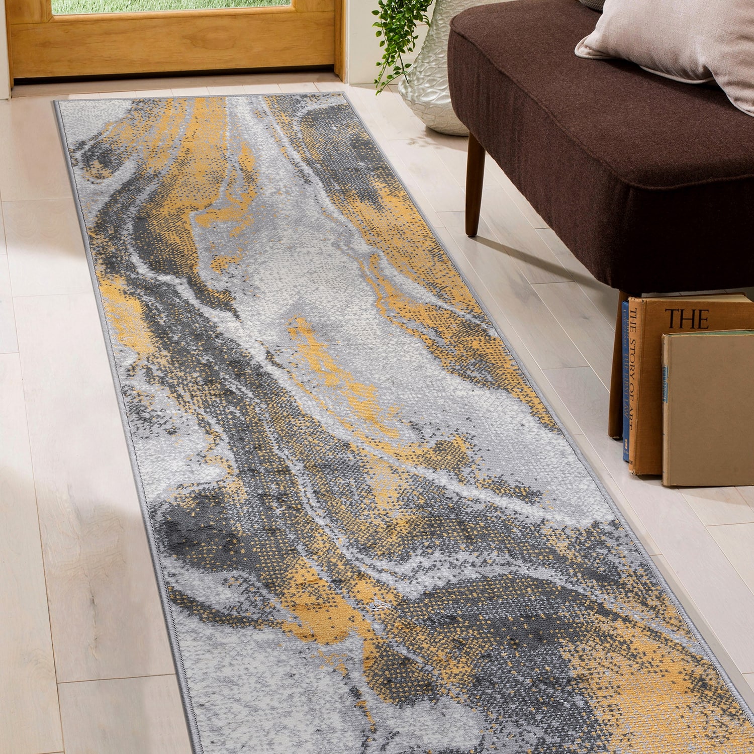 World Rug Gallery 2091YELLOW2X7 rugs - View #7