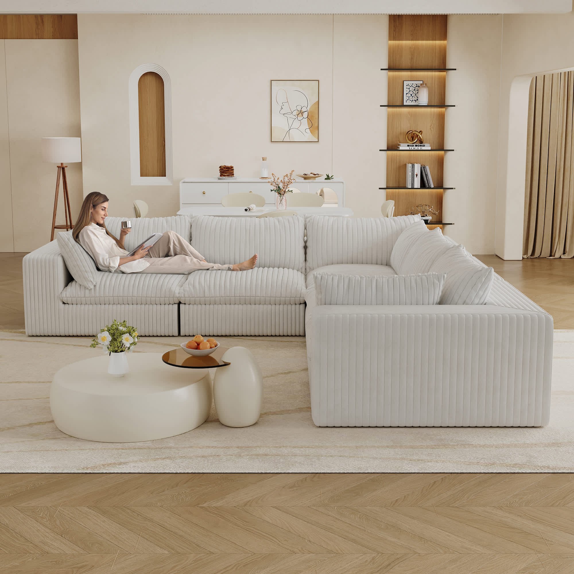 Misty Moon FXLW0403-S00099 Sofas-Loveseats - View #2