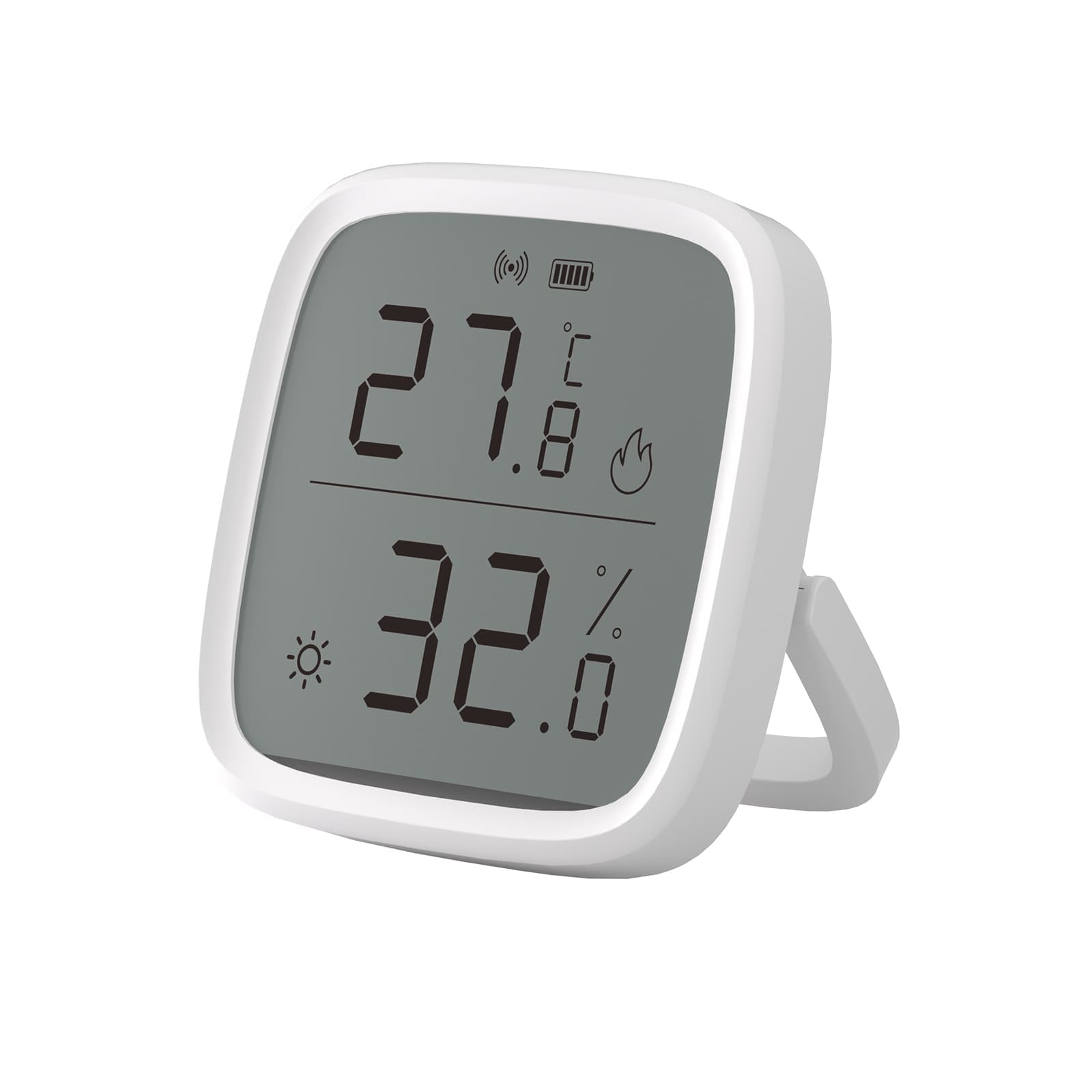 SONOFF  Zigbee Indoor Temperature Humidity Sensor SNZB-02D LCD Zigbee Thermometer Hygrometer Works with Alexa Google Home for Remote Monitoring and Home Automation ZigBee 3.0 Hub Required 1pcs