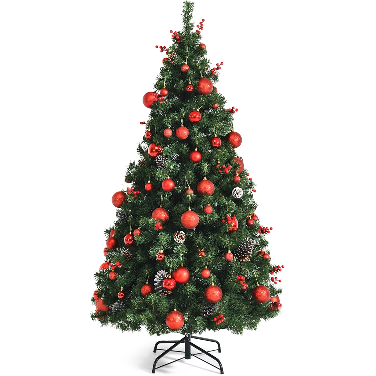 WELLFOR CM-HFY-23613US Artificial-Christmas-Trees - View #2