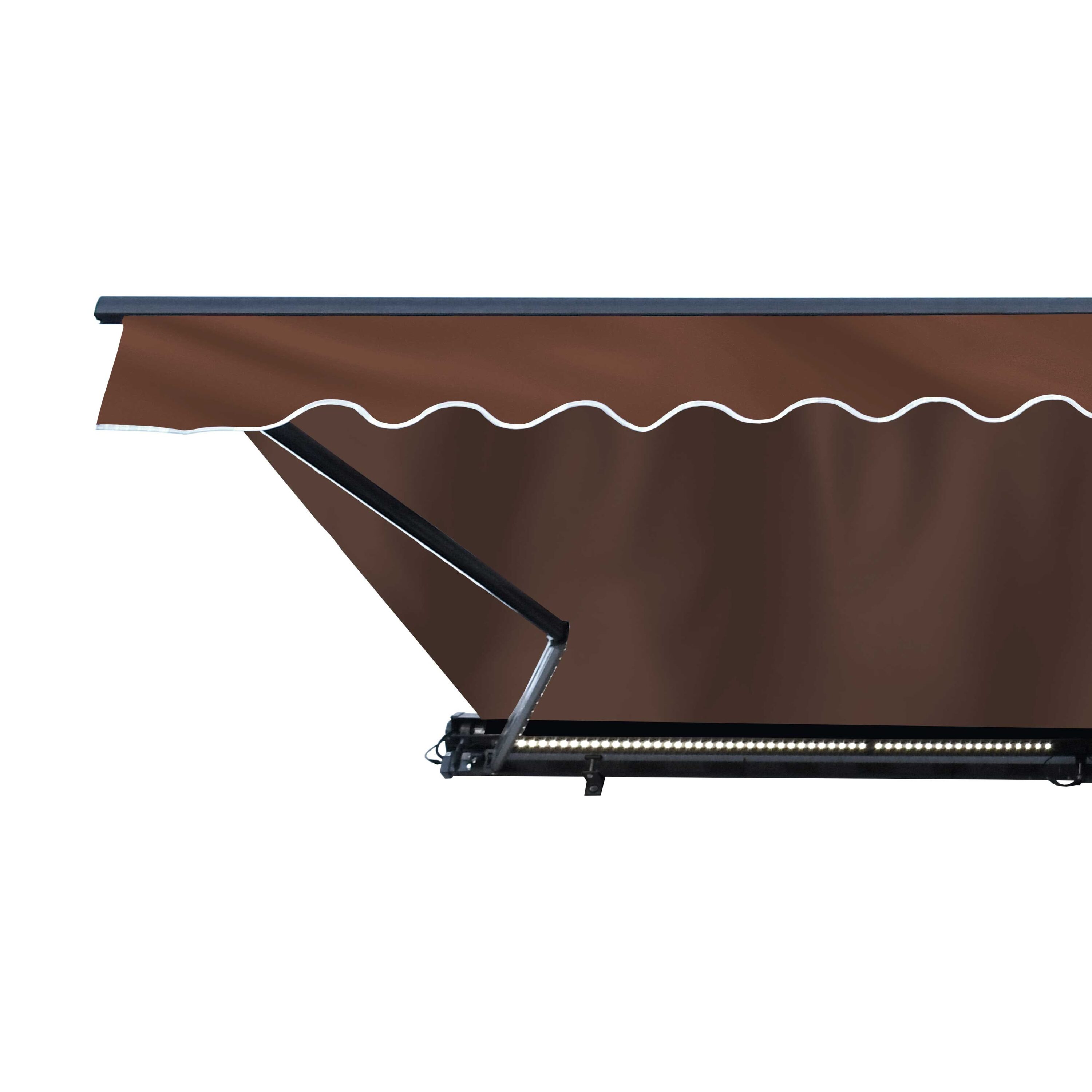 ALEKO AWCL12X10BRN36-LO awnings - View #3