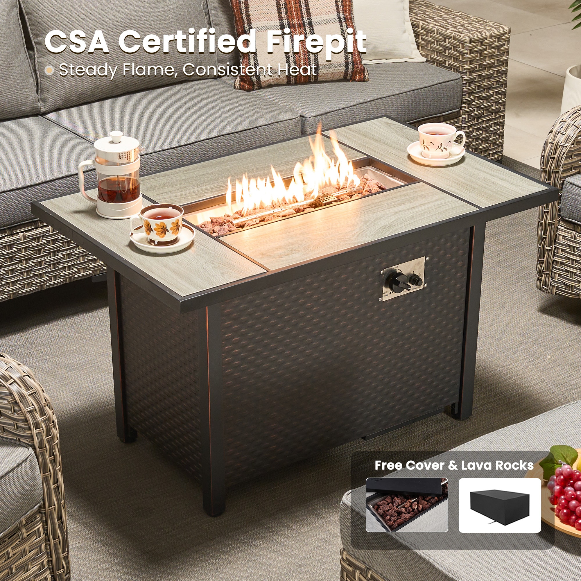 weaxty HMBCFP-PAD206 Patio-Sofas-Daybeds - View #2