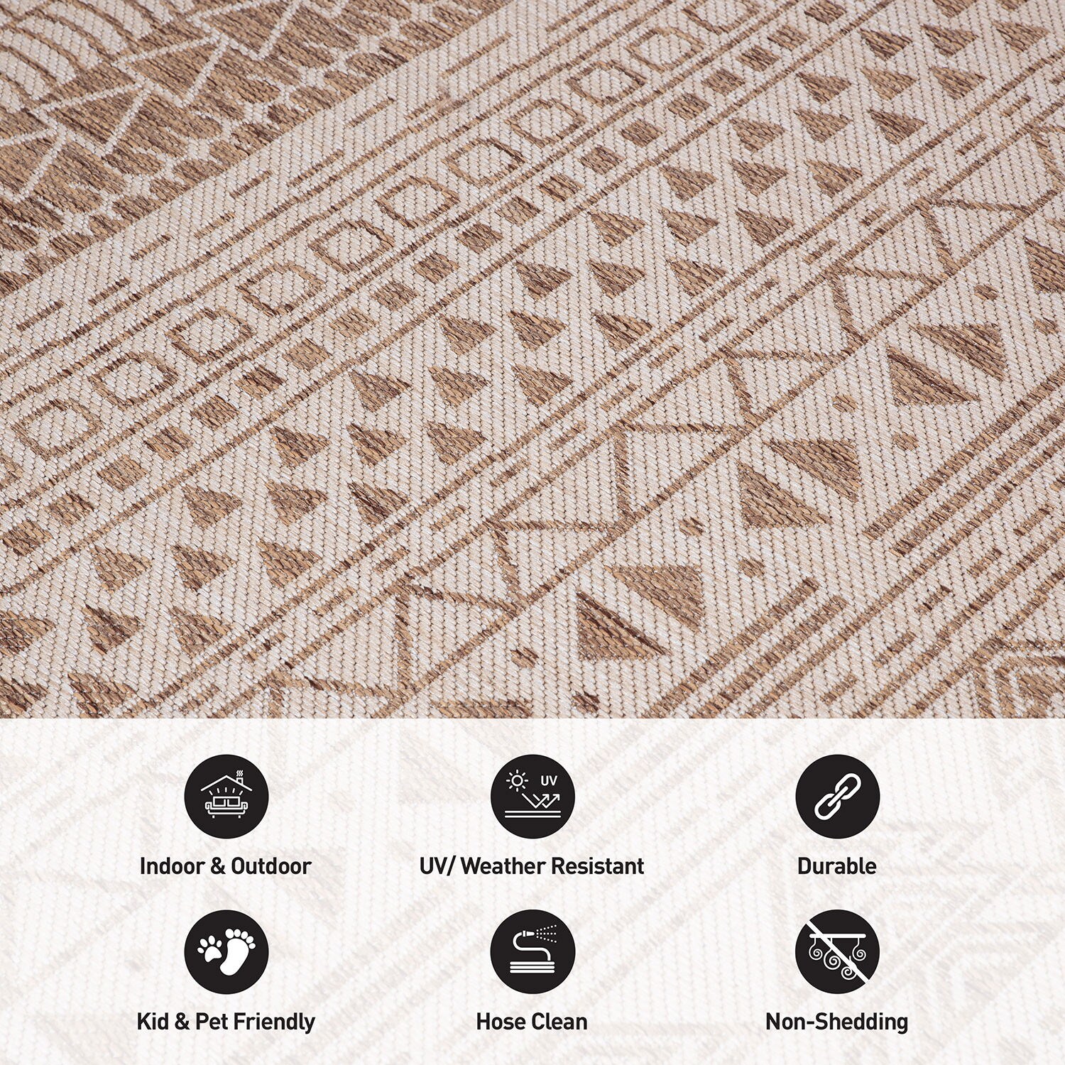 World Rug Gallery 122BROWN8X10 rugs - View #5
