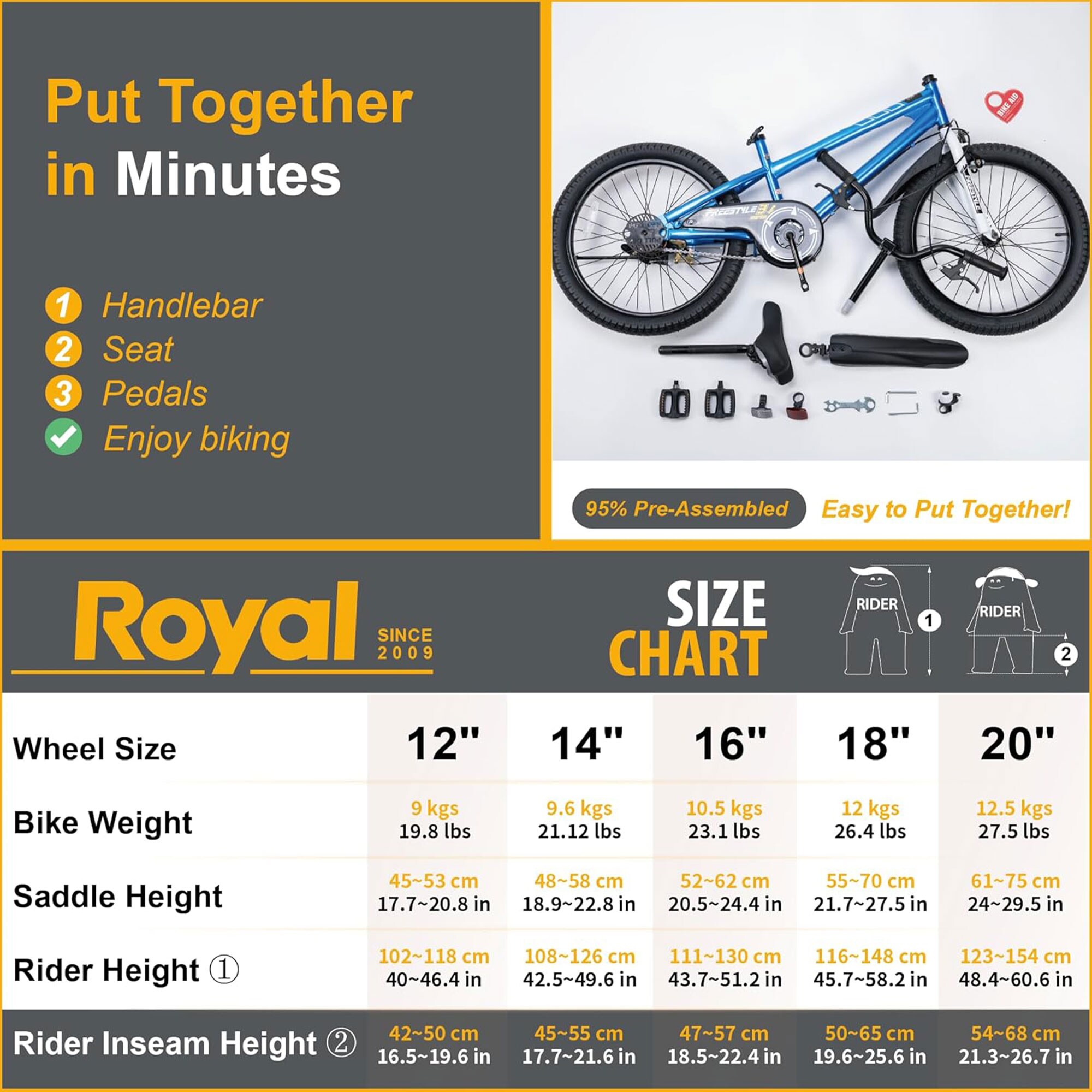 Royal Baby 324536 bikes - View #2