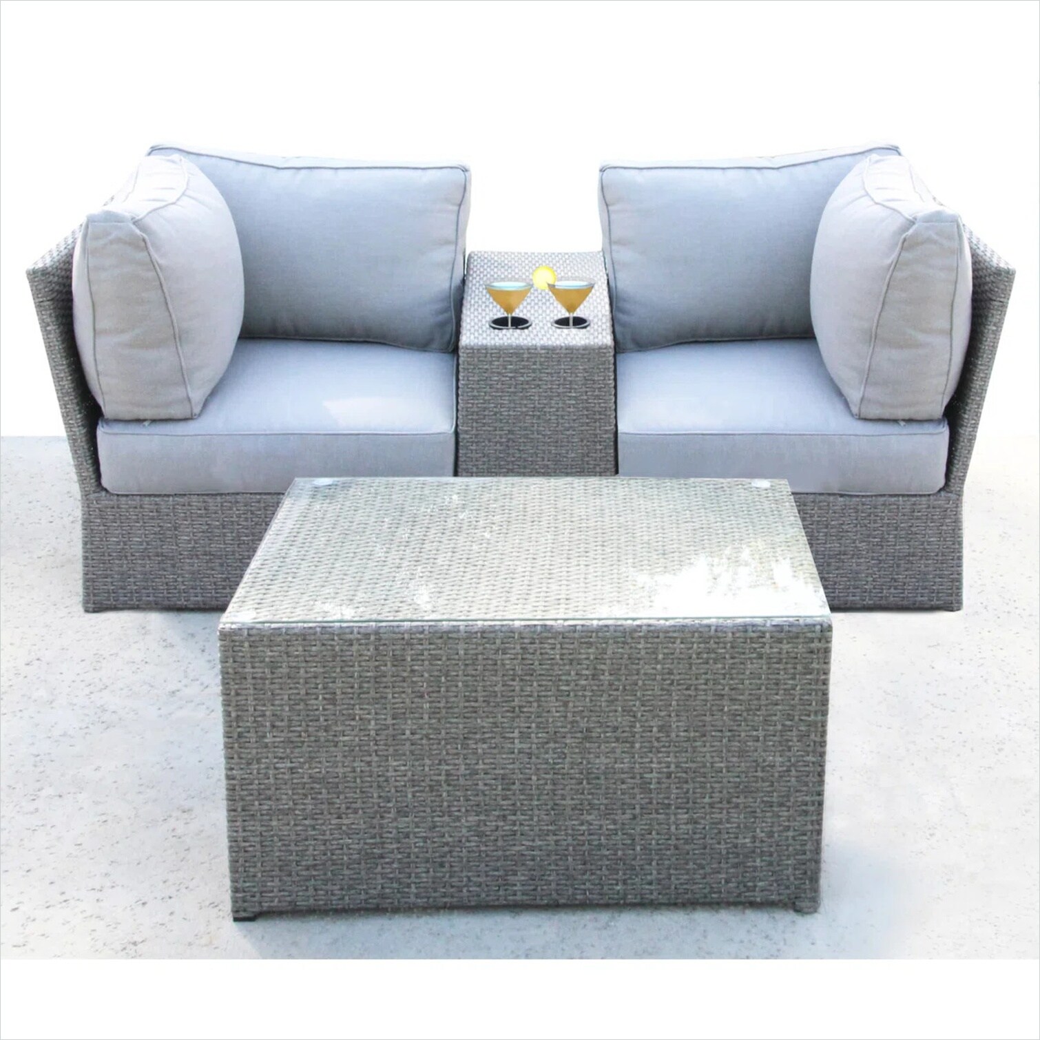 SunJet WICXTXTGDXCG Patio-Conversation-Sets - View #2