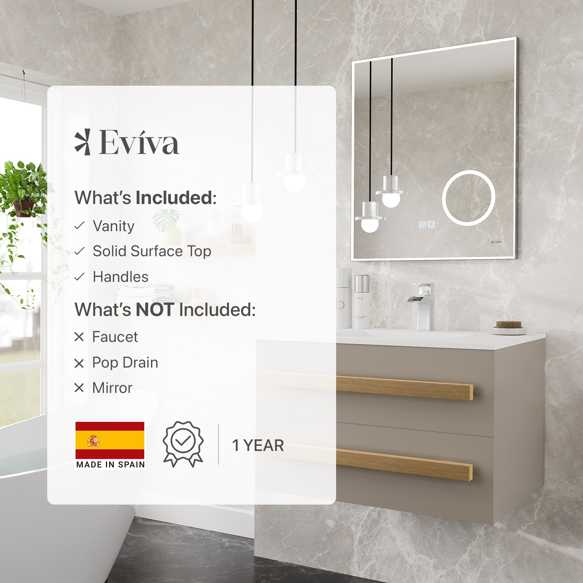 Eviva EVVN114-32TP Bath-Vanity-Combo - View #7