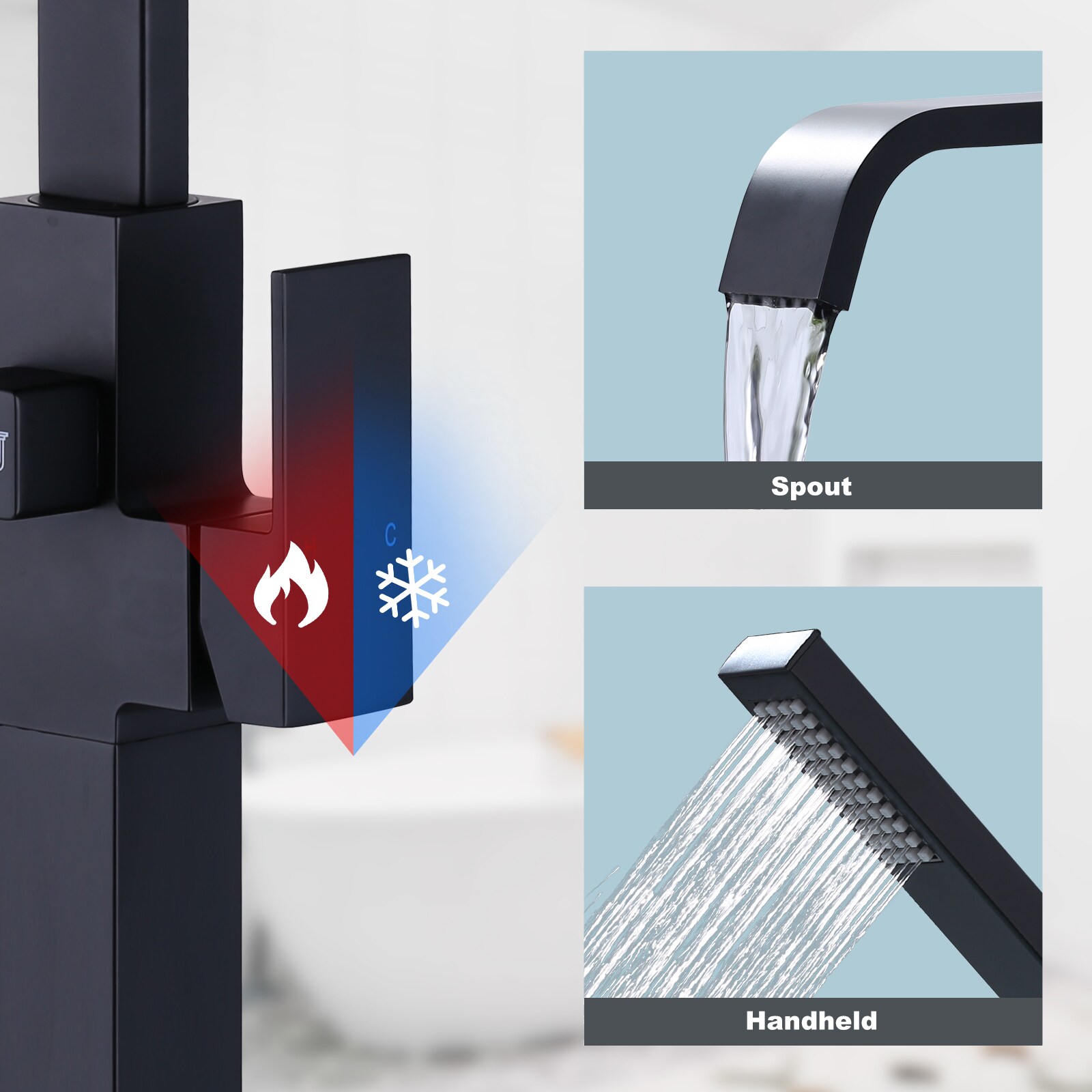 WOWOW 3082100B Roman-Tub-Faucets - View #5