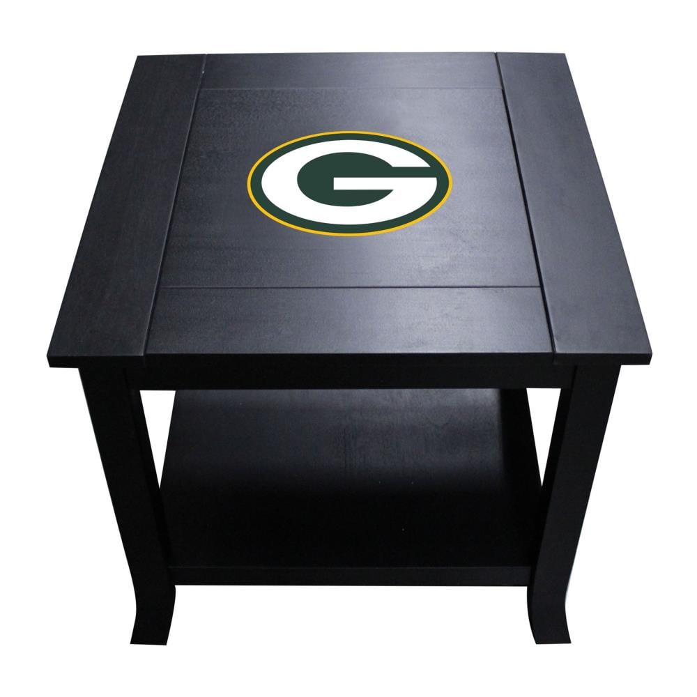 Imperial International Green Bay Packers Multicolor Wood End Table in the  End Tables department at