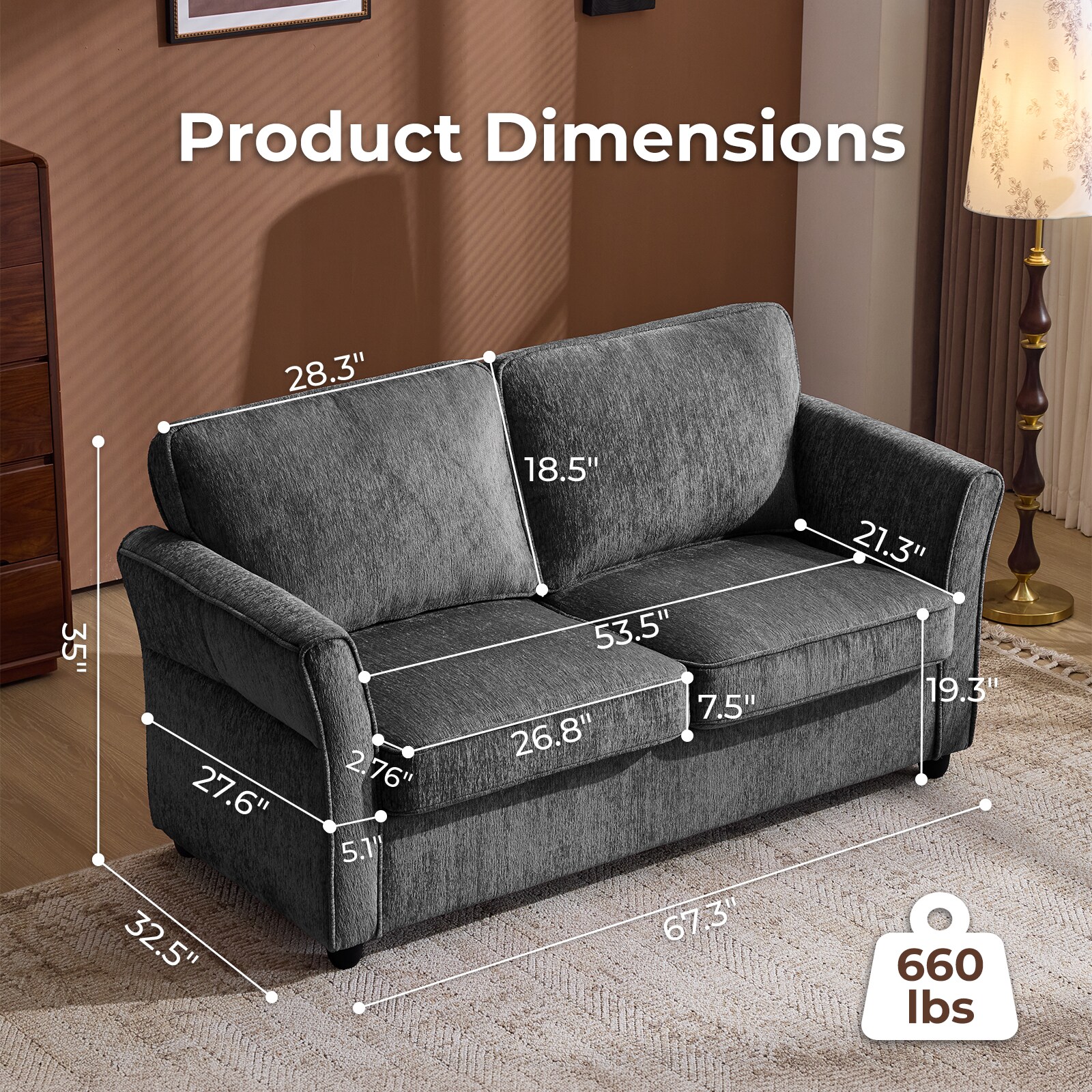 Winado TGK1-G98001633 Sofas-Loveseats - View #2