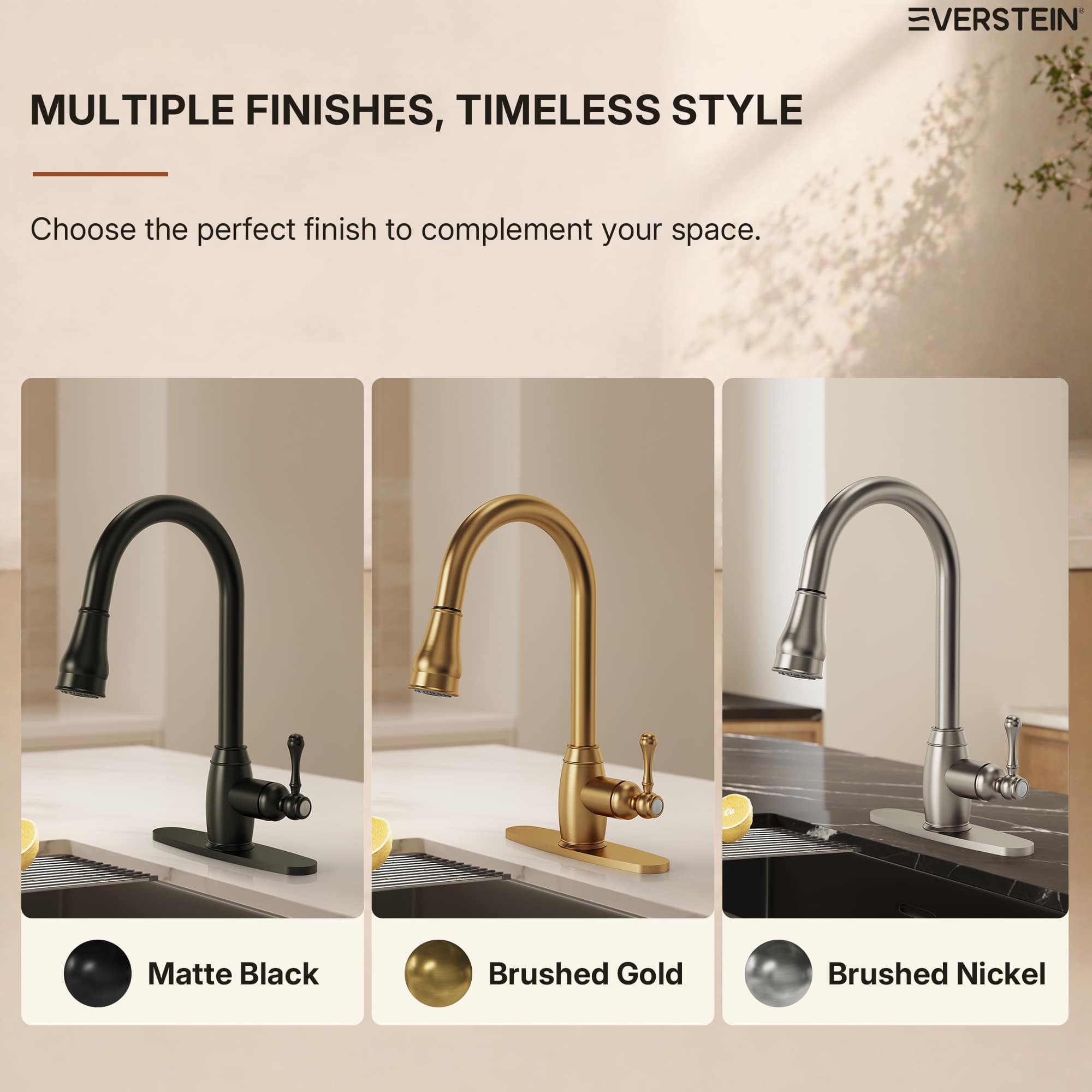 EVERSTEIN SFS-1177-BK Kitchen-Faucets - View #13