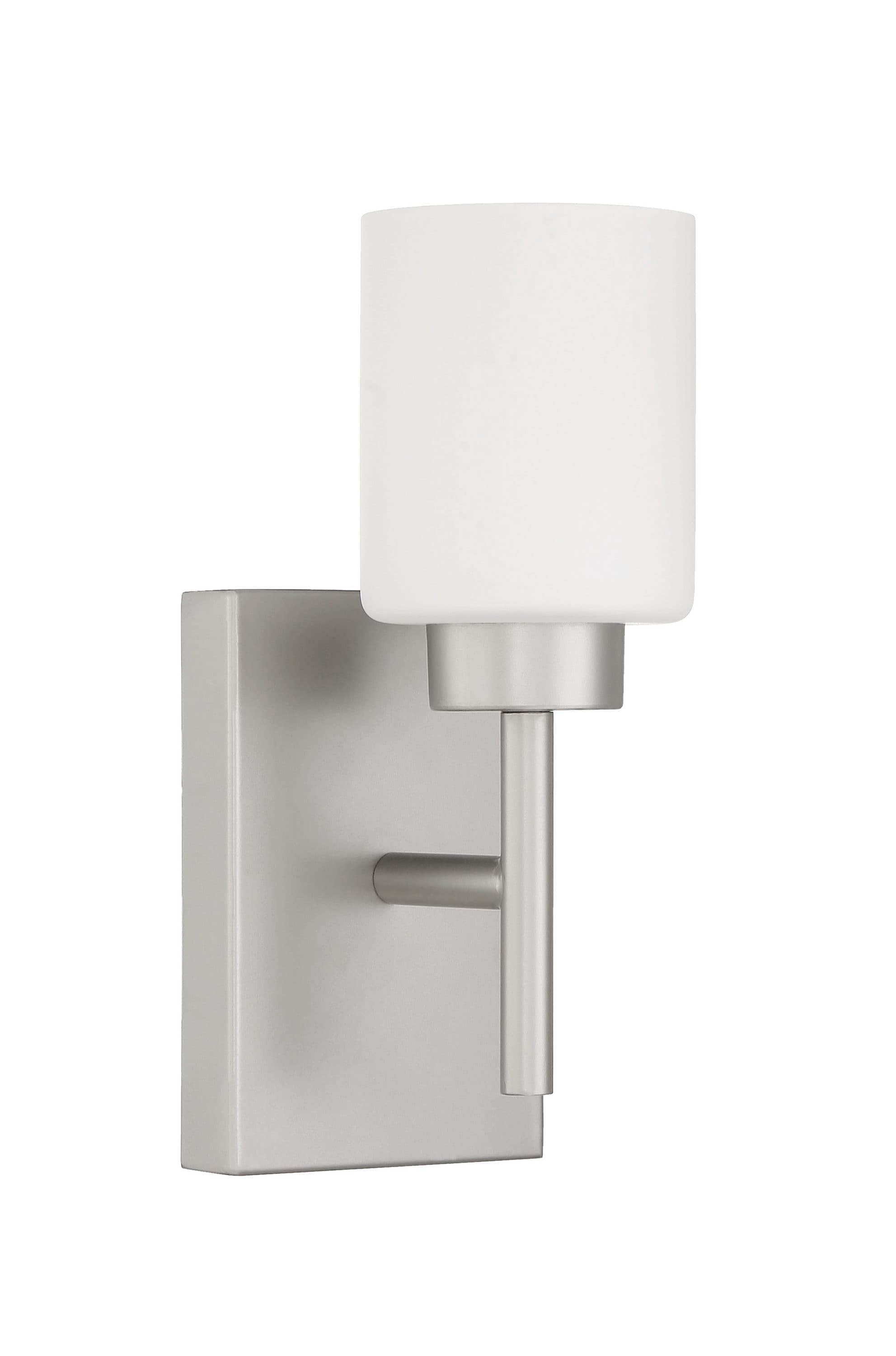 Craftmade 54661-SN Candence 4.75-in W 1 -Light Brushed Aluminum Wall Sconce