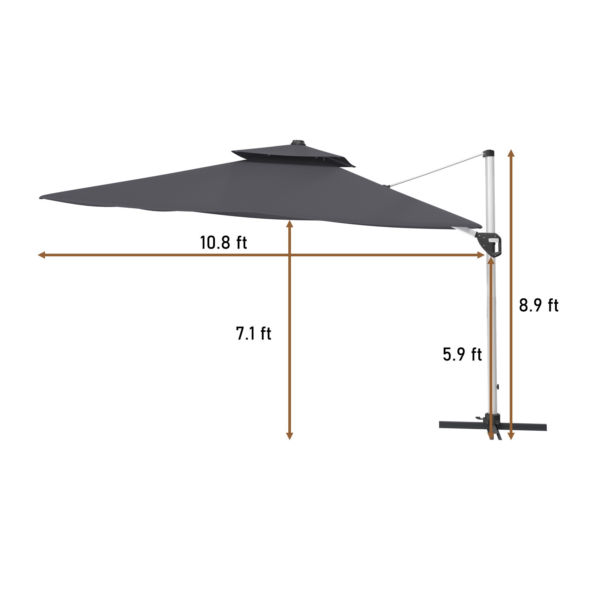 Clihome CWCH-OP70378BE+ Umbrellas-2 - View #3
