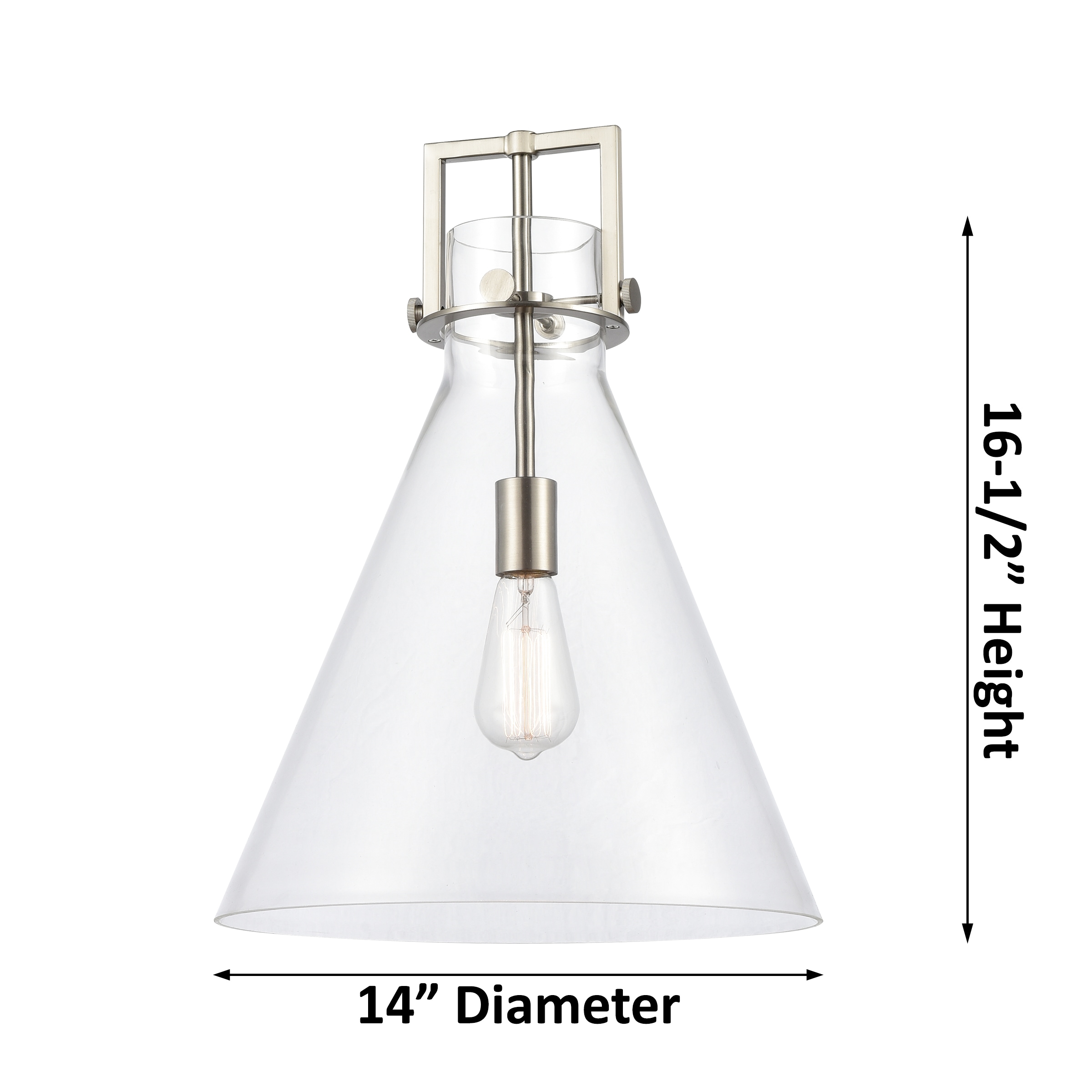Innovations Lighting 410-1SL-BK-G411-14CL Pendant-Lights - View #4