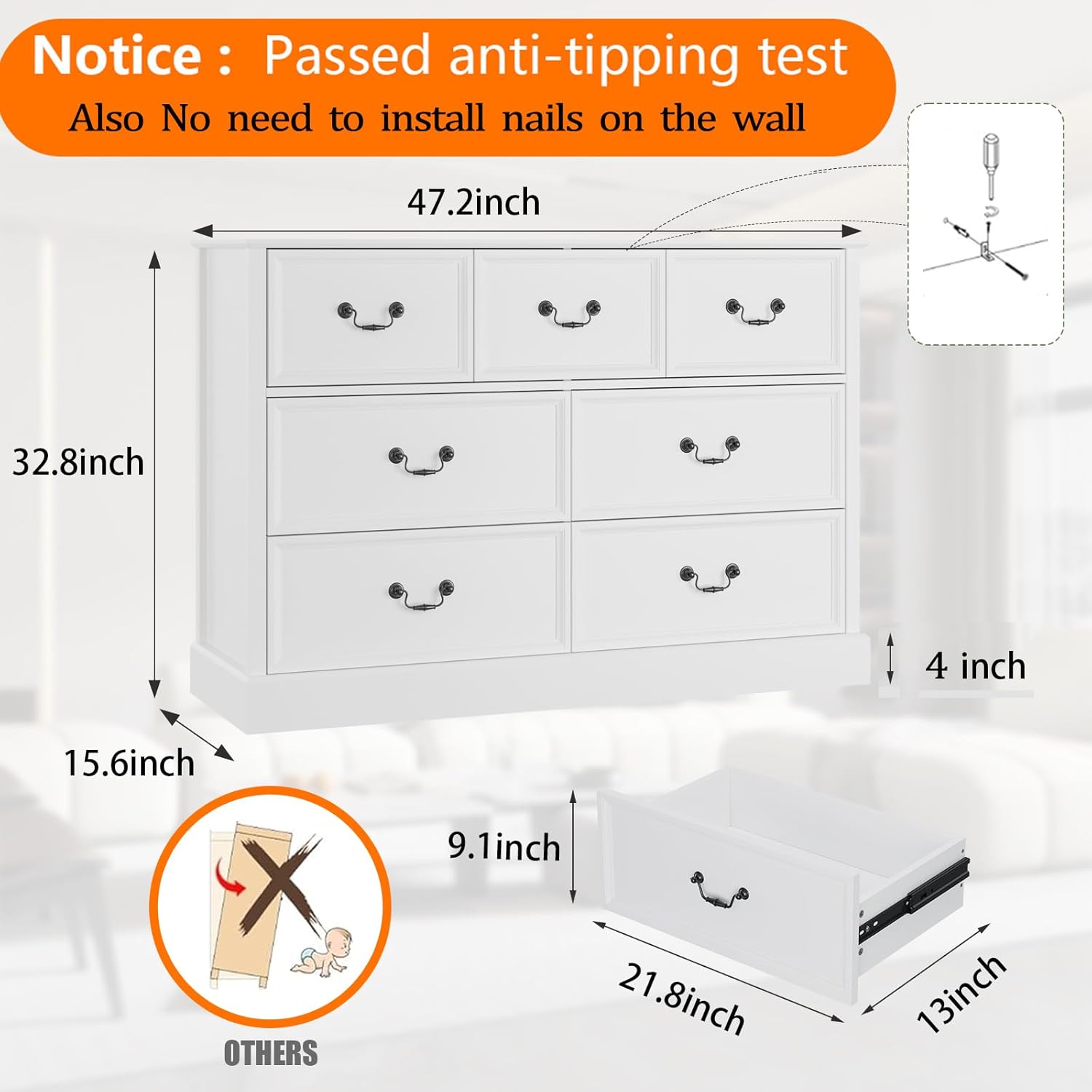 WhizMax LSNL-PHO-13E8LLFN dressers - View #3