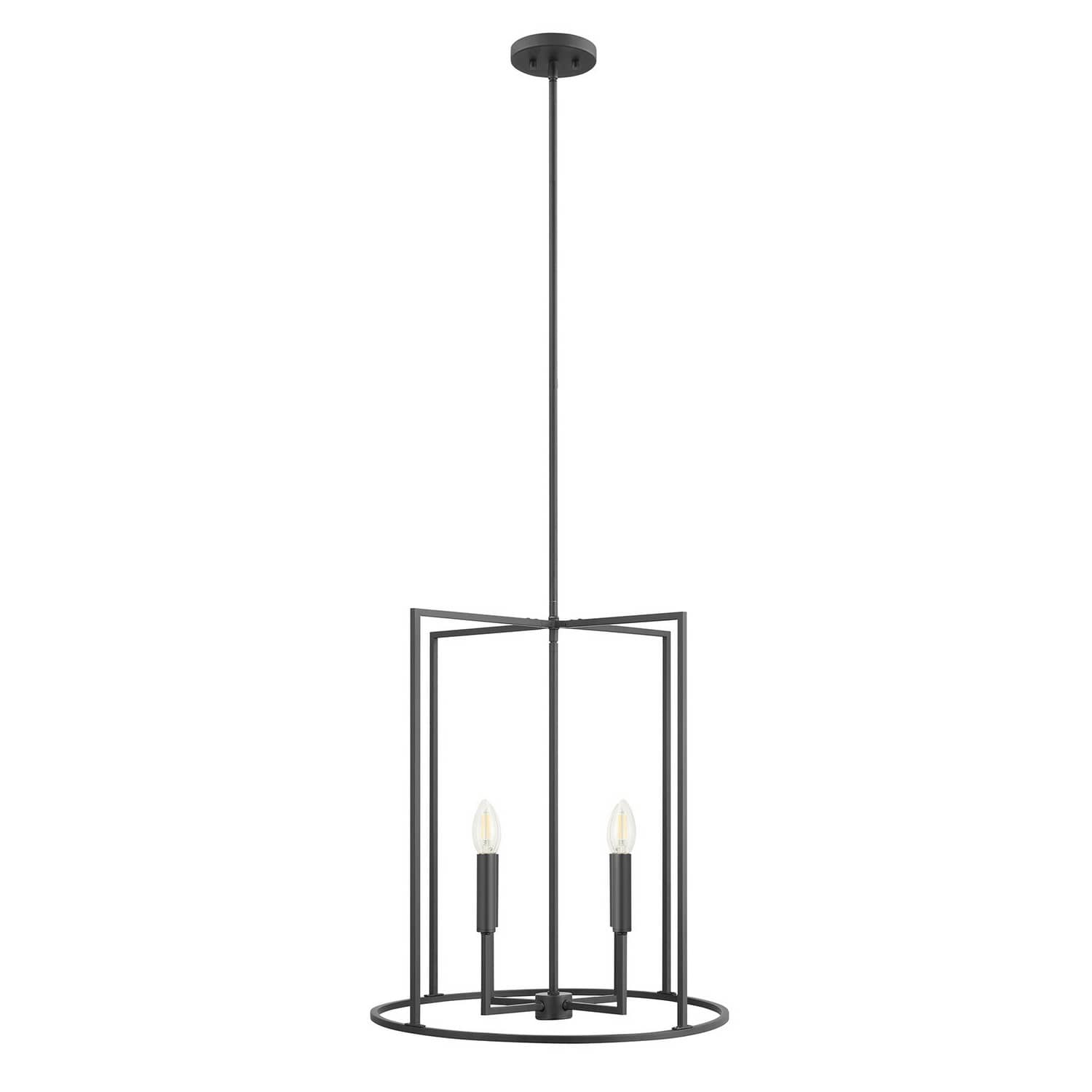 Trade Winds Lighting TW75296MBK Pendant-Lights - View #2
