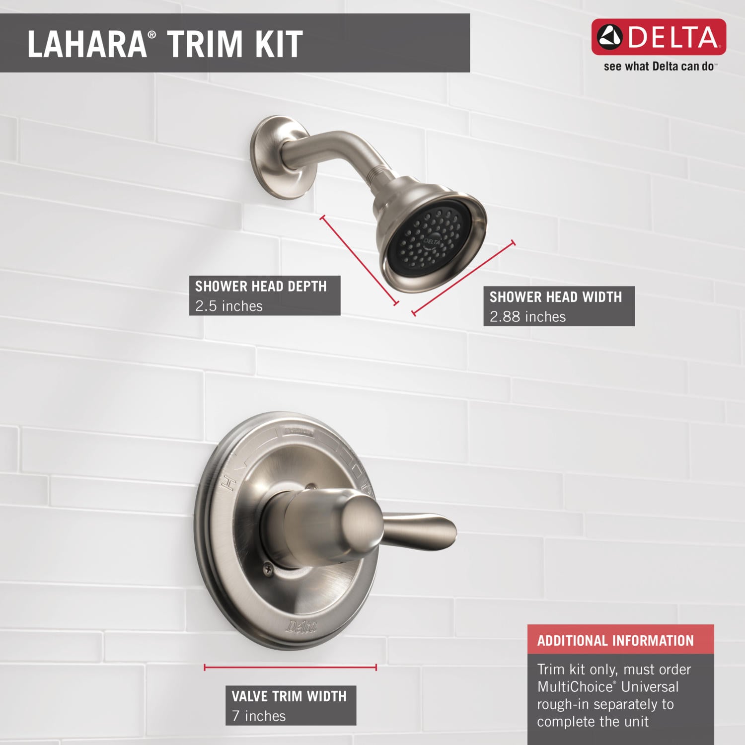 Delta T14238-SS Tub-Shower-Faucets - View #3