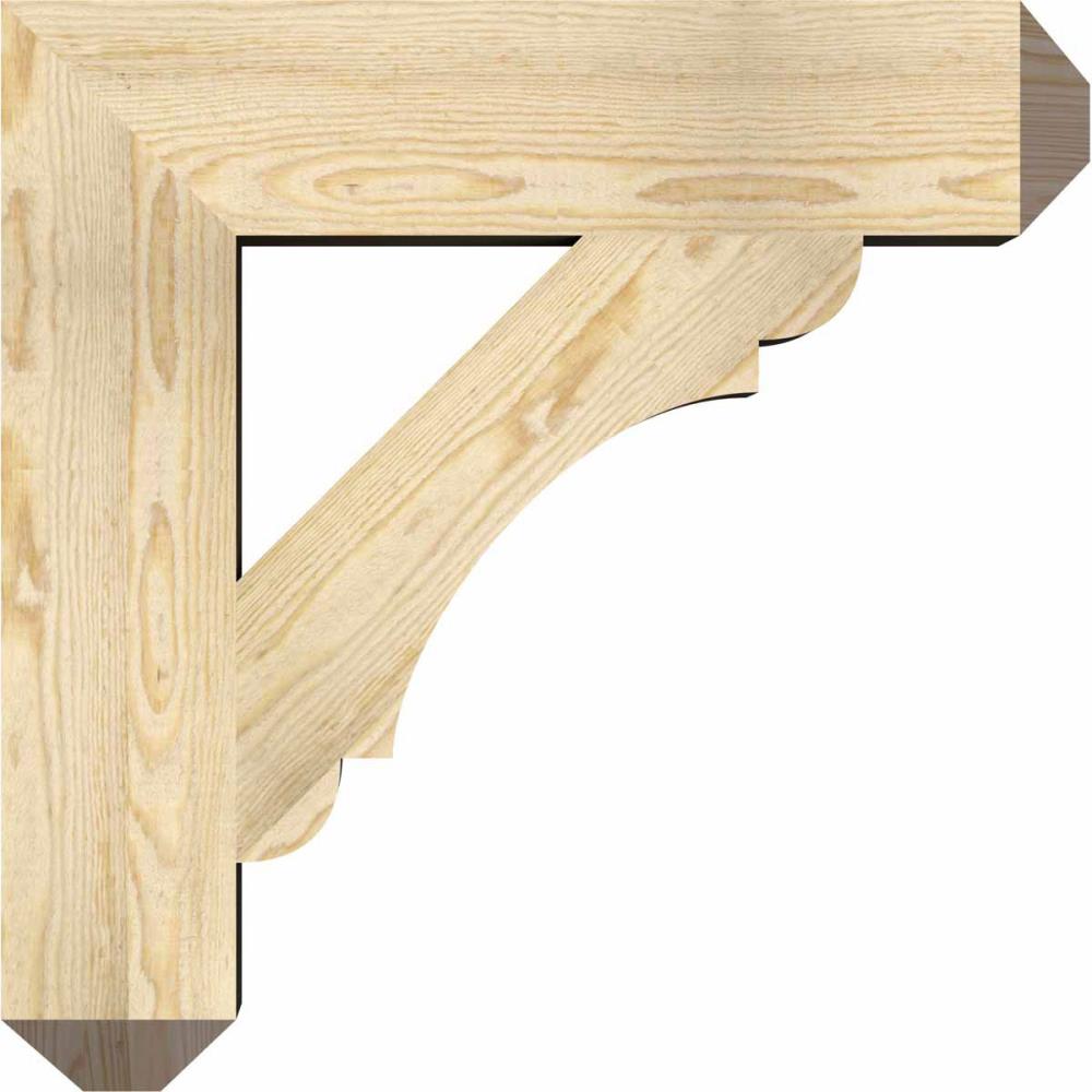 Ekena Millwork BKT06X28X28OLY04RDF Exterior-Brackets-Braces - View #3