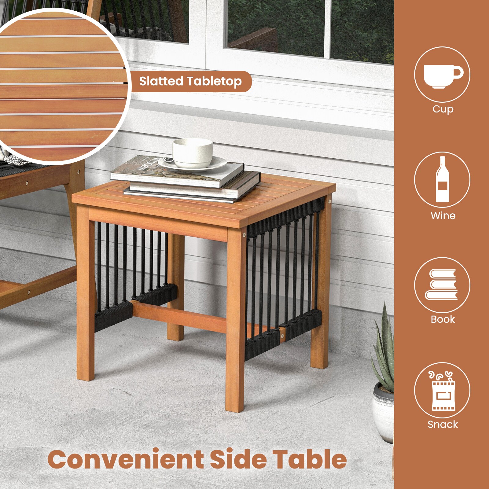 Slickblue D-CO-19807WH Patio-Conversation-Sets - View #7