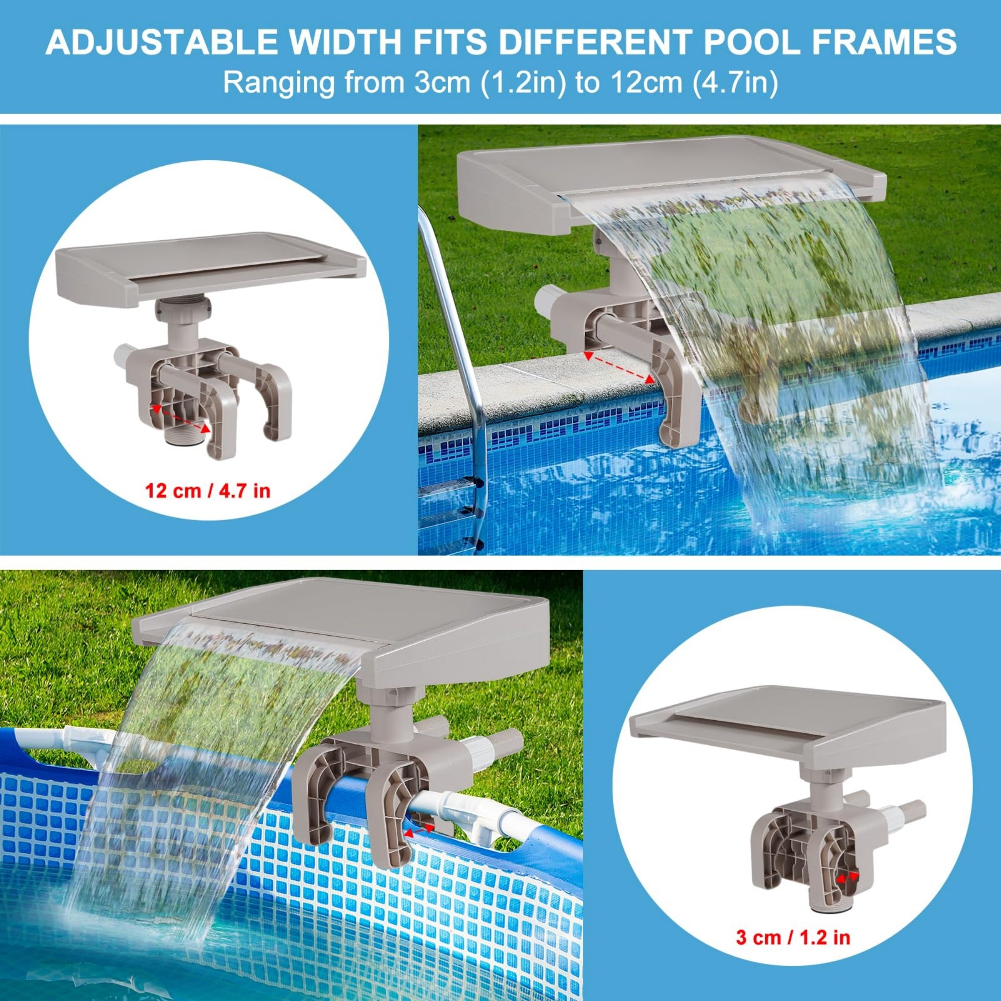 Wudkey L4-ST5G2V Pool-Fountains - View #2