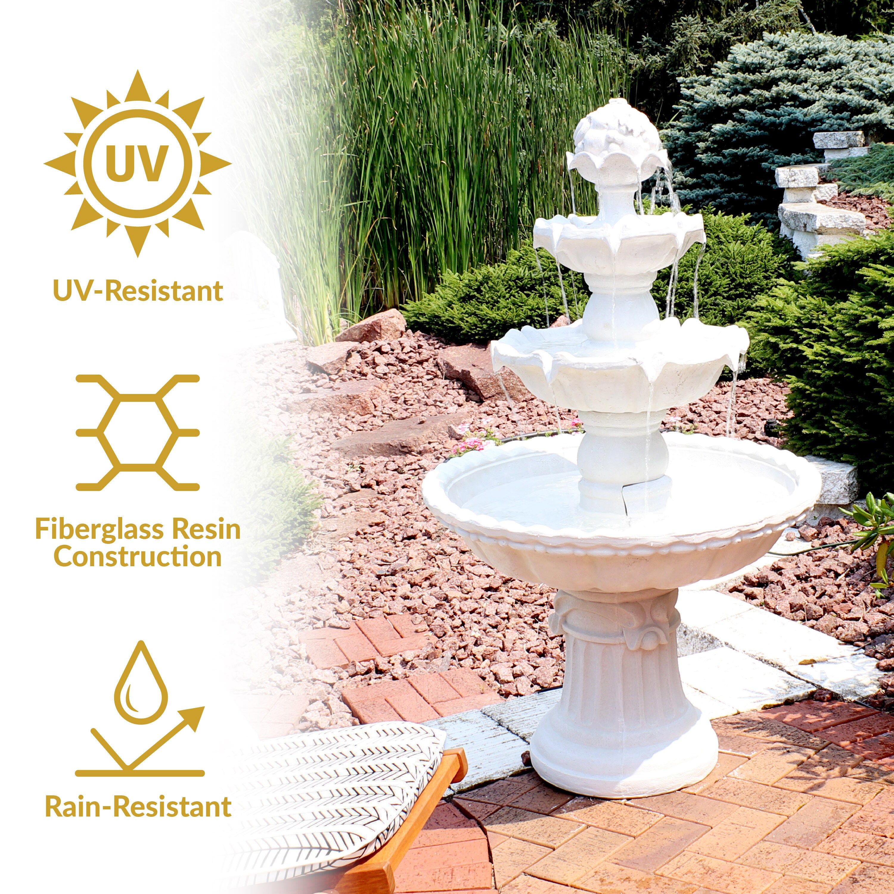 Sunnydaze Decor FC-73918 fountains - View #8