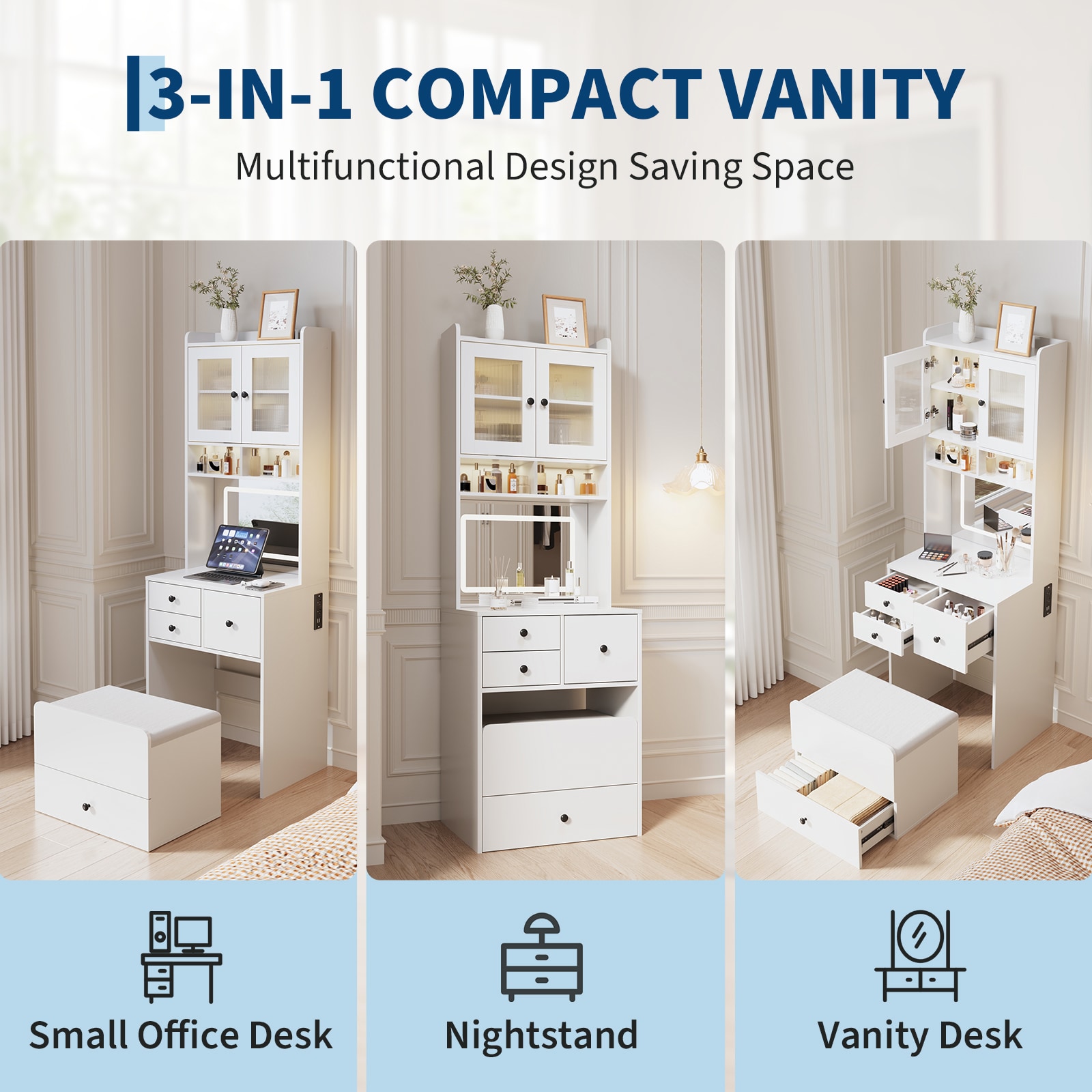 Garvee CK0-SBCT7-LKJ Bedroom-Vanities - View #7