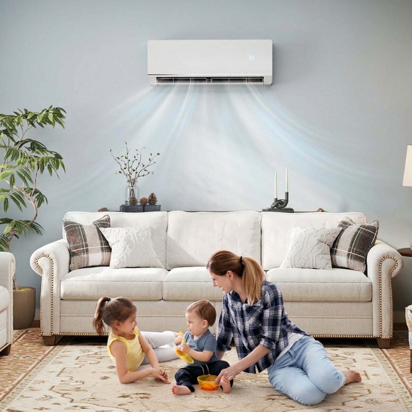 GIVIMO 12000 BTU 24 SEER2 115V Mini Split Heat Pump WiFi Enabled Heating Down to -15 Degrees F Energy Star Certified for Rooms Up to 750-sq ft Sansujyuku sansujyuku.com
