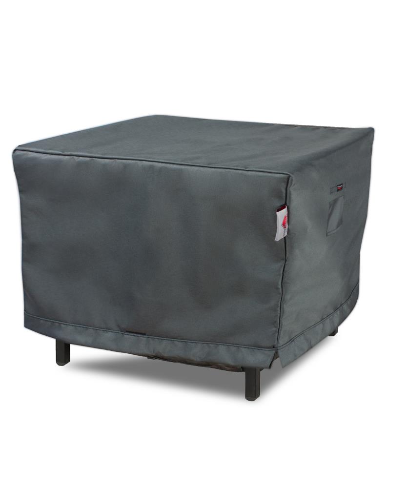 Astella COV-TTA24 Titanium shield cover Gray Premium Polyester Side Table (Square) Patio Furniture Cover