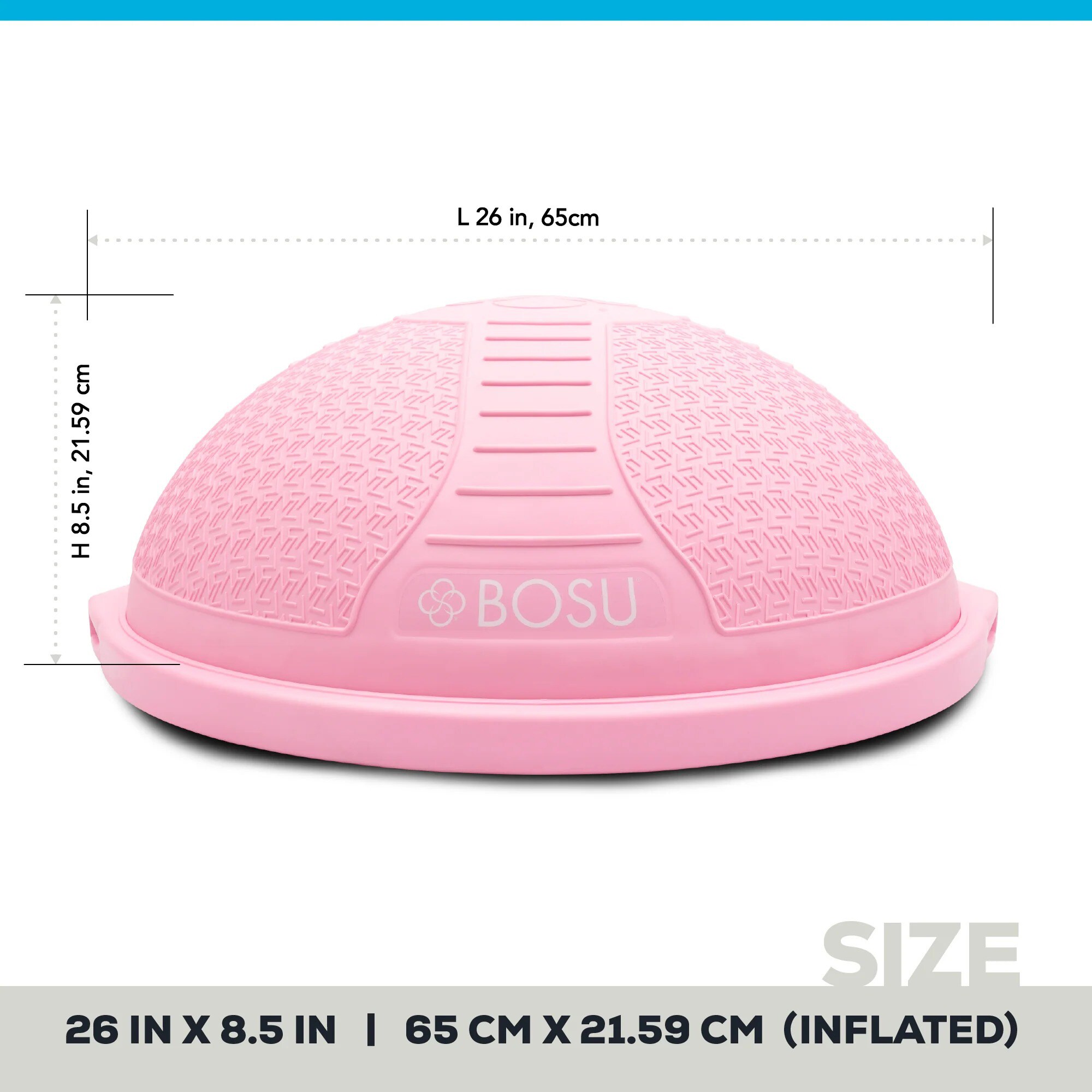 BOSU 72-10850-SOFTPNK Balance-Exercise-Platforms - View #7