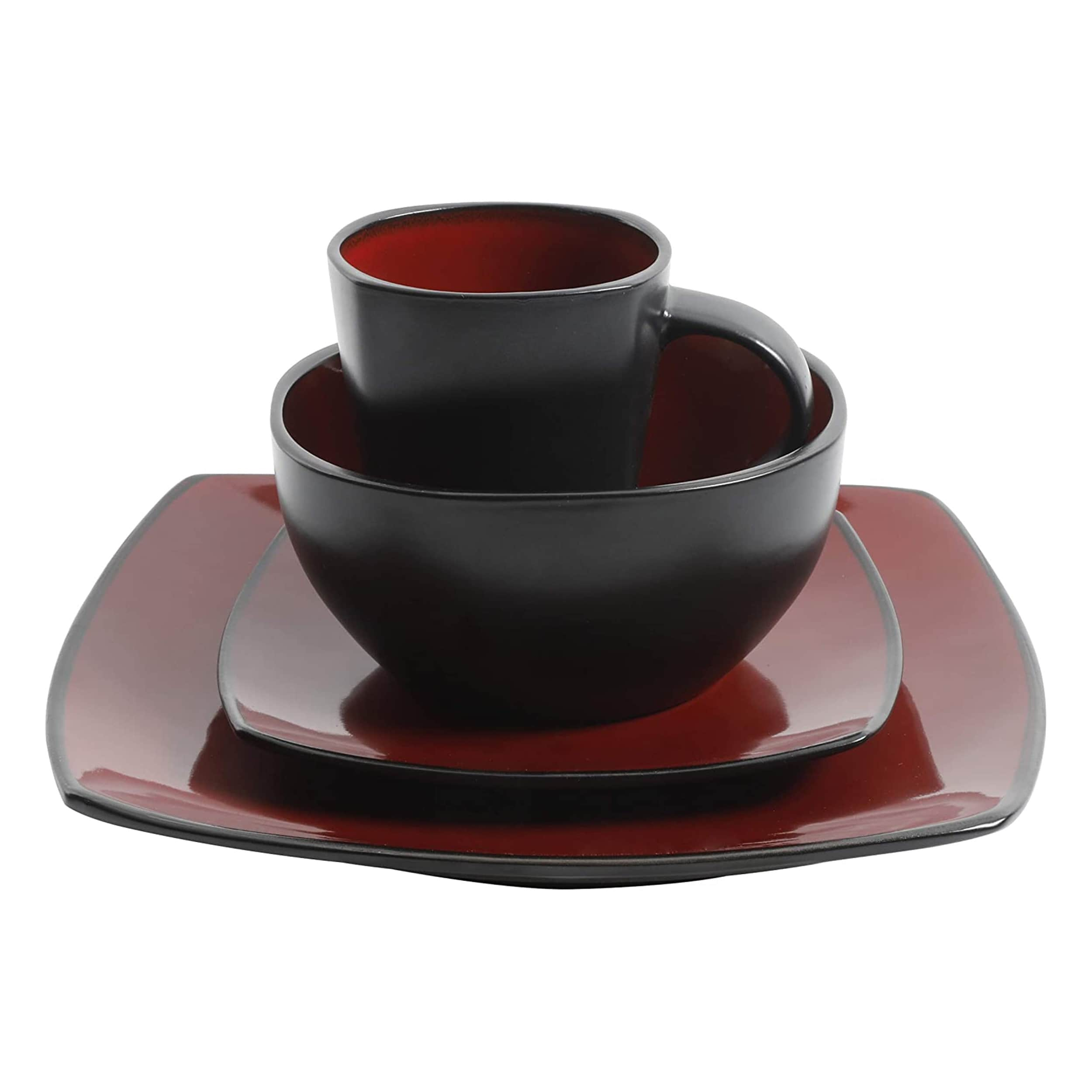 Gibson Gibson Soho Lounge Stoneware Dinnerware Set - Service for 6 &  Reviews