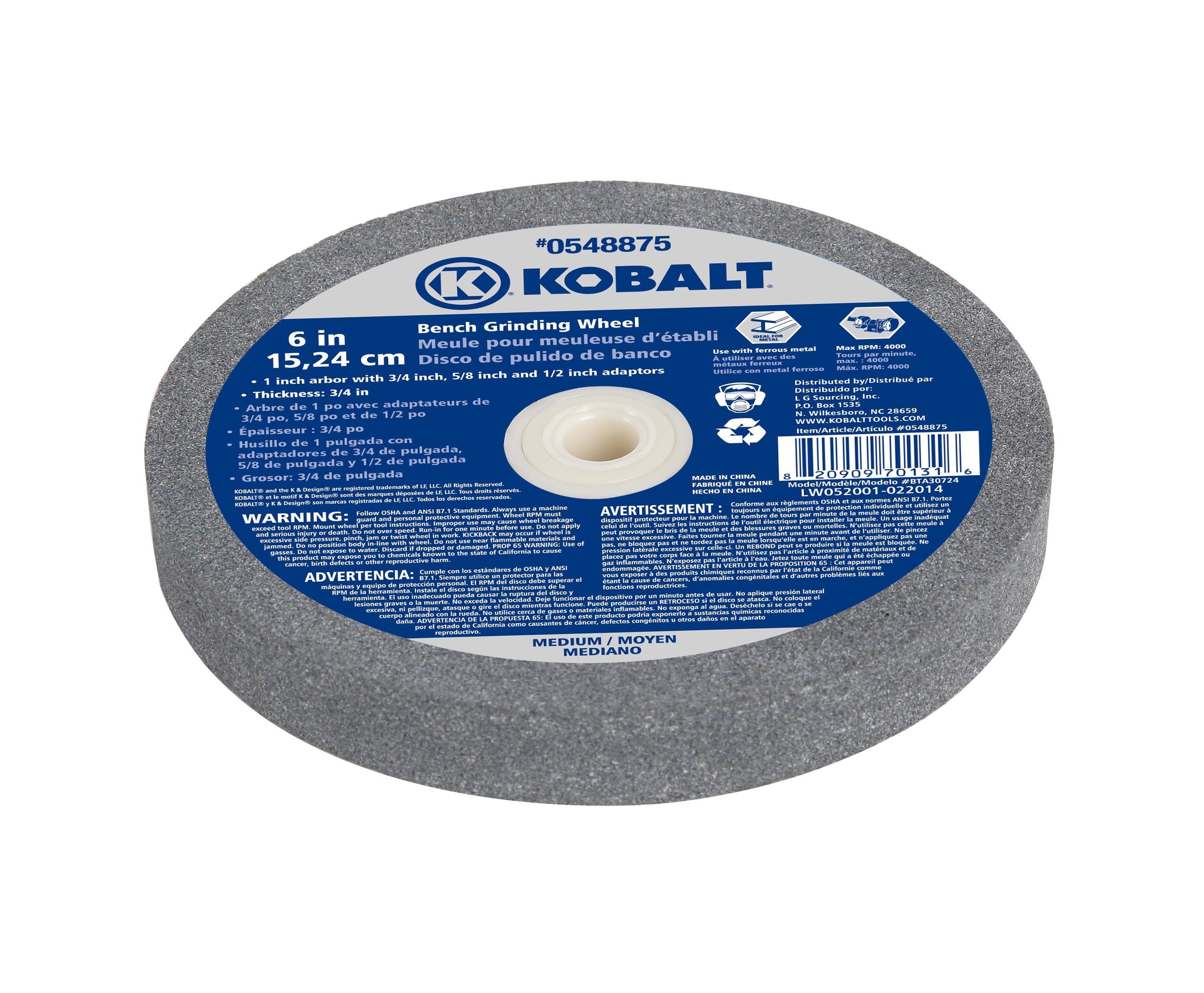 Kobalt 6-in Medium Buffing/Polishing (2-Pack) in the Wire Wheels
